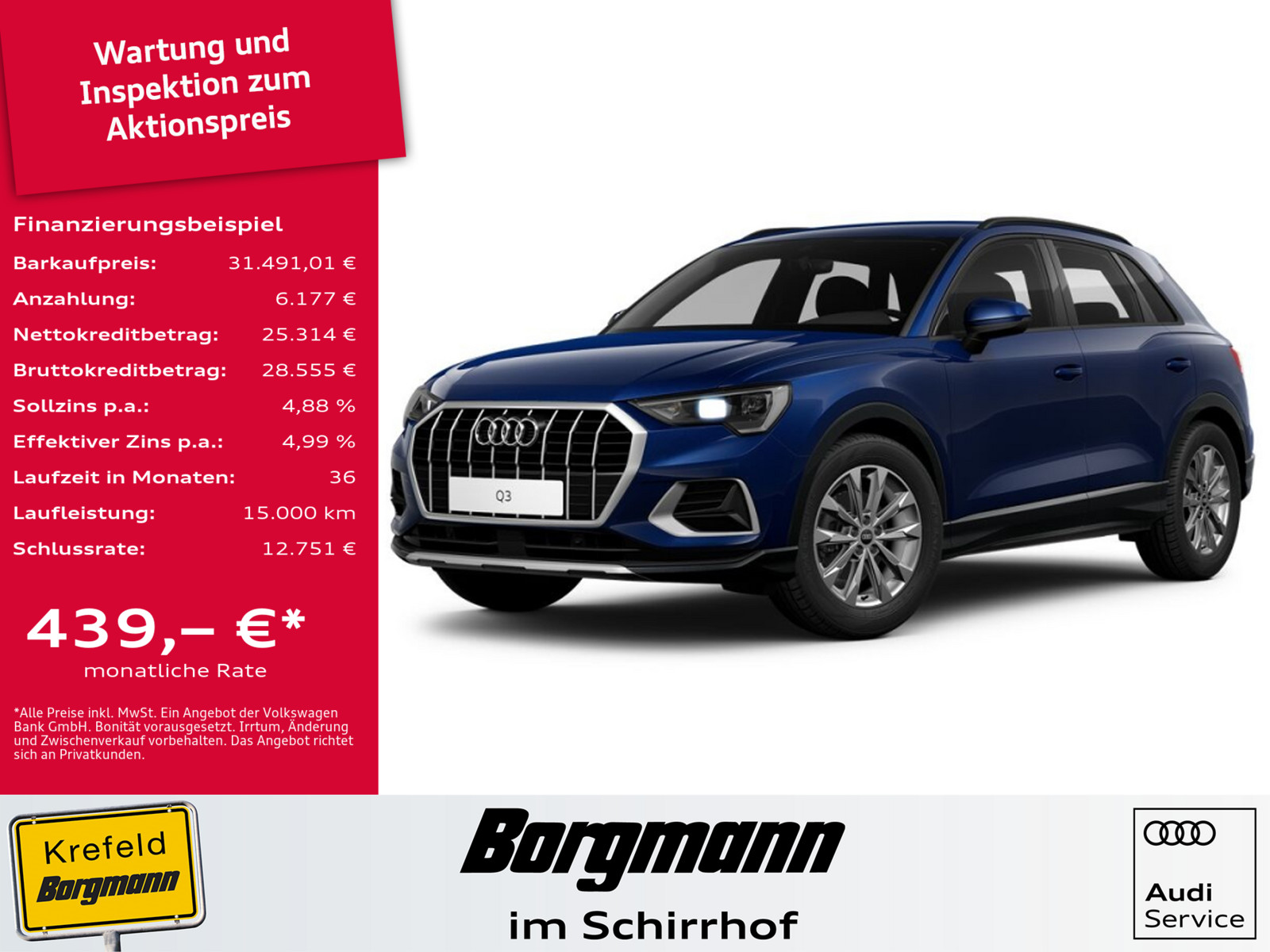 AUDI Q3 35 TDI advanced