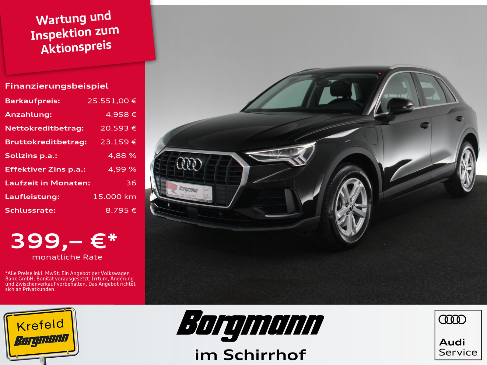 AUDI Q3 45 TFSI e