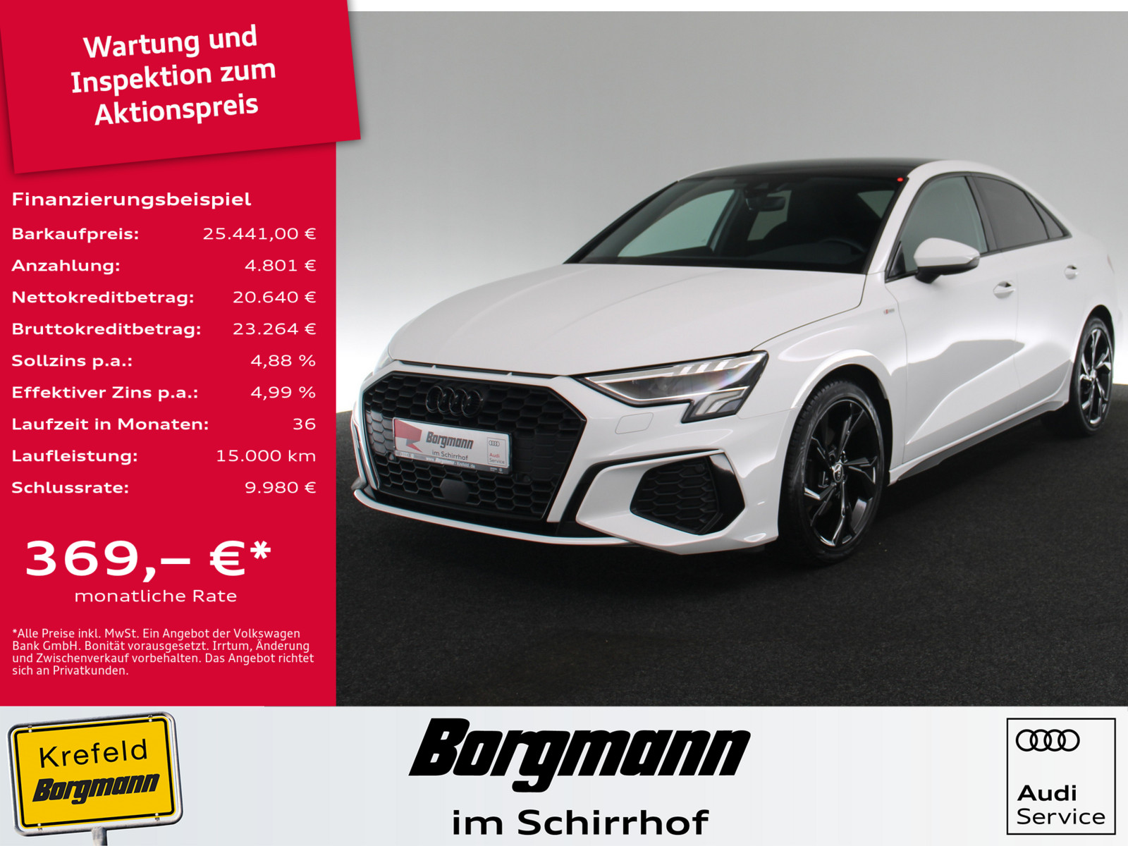 AUDI A3 Limousine 30 TFSI S line