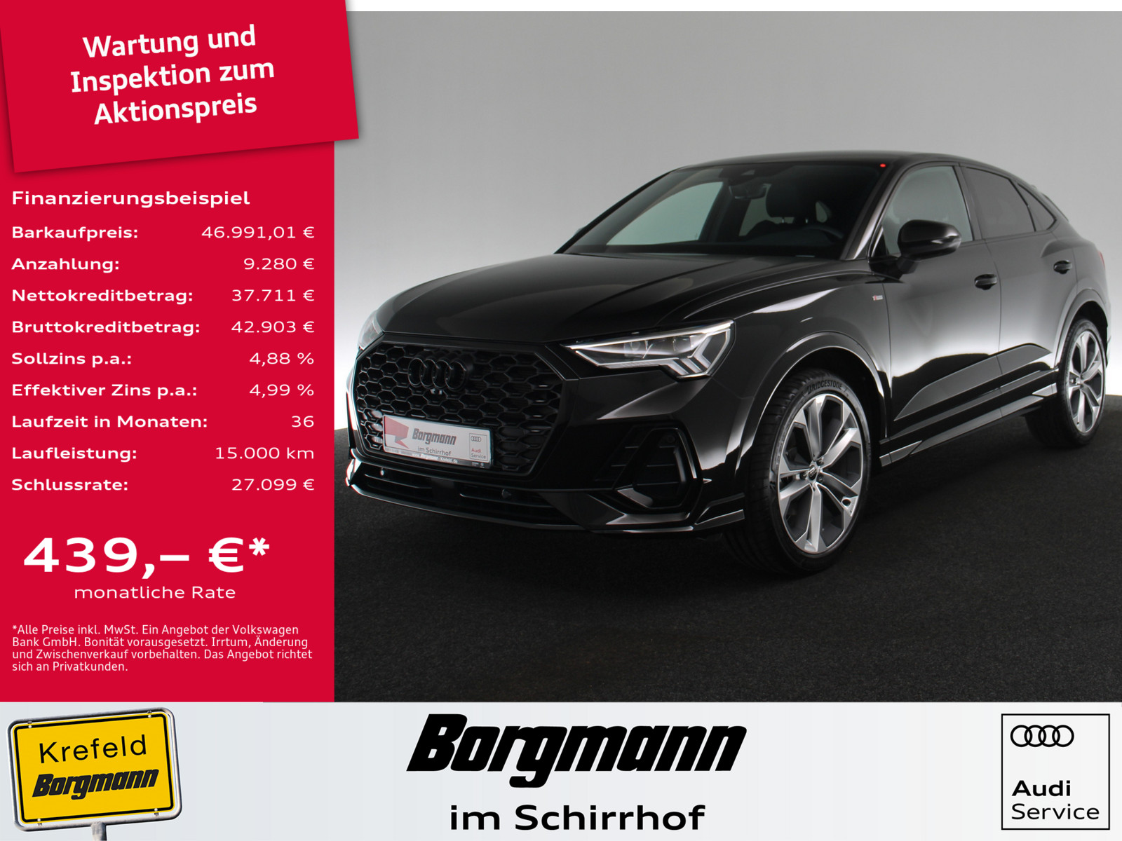 AUDI Q3 Sportback 35 TFSI S line