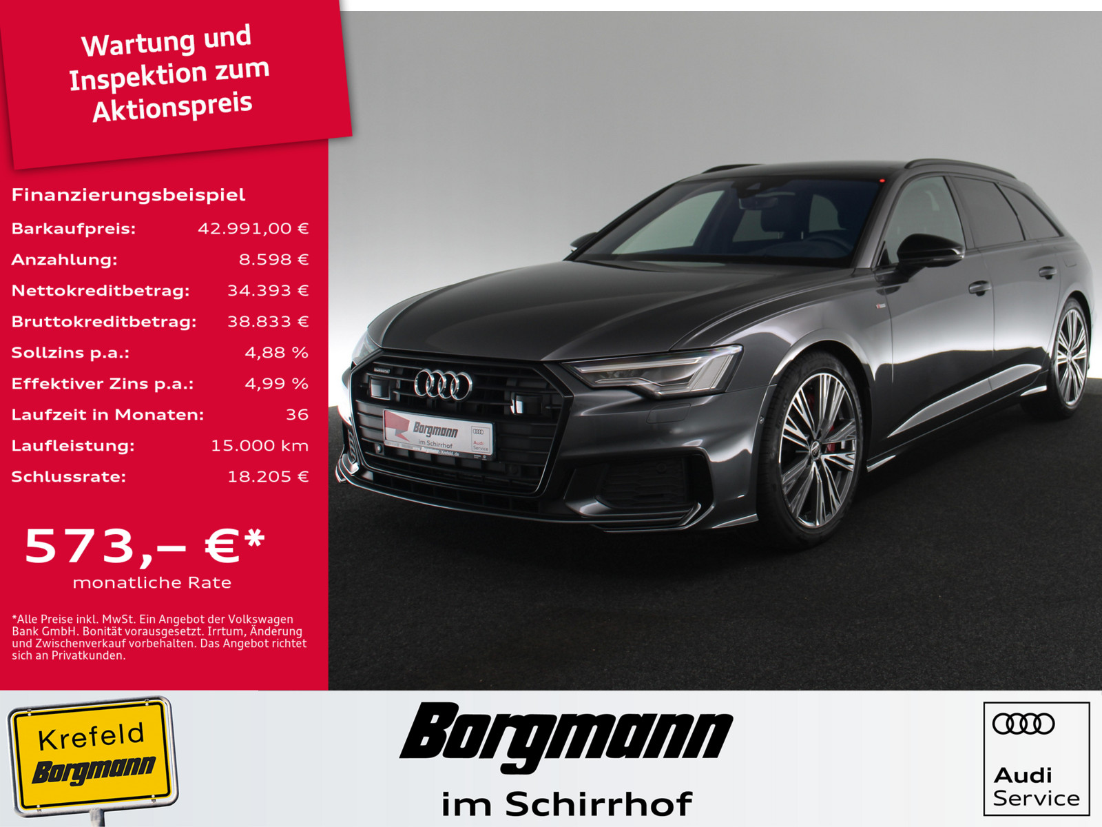 AUDI A6 Avant 55 TFSI e quattro sport