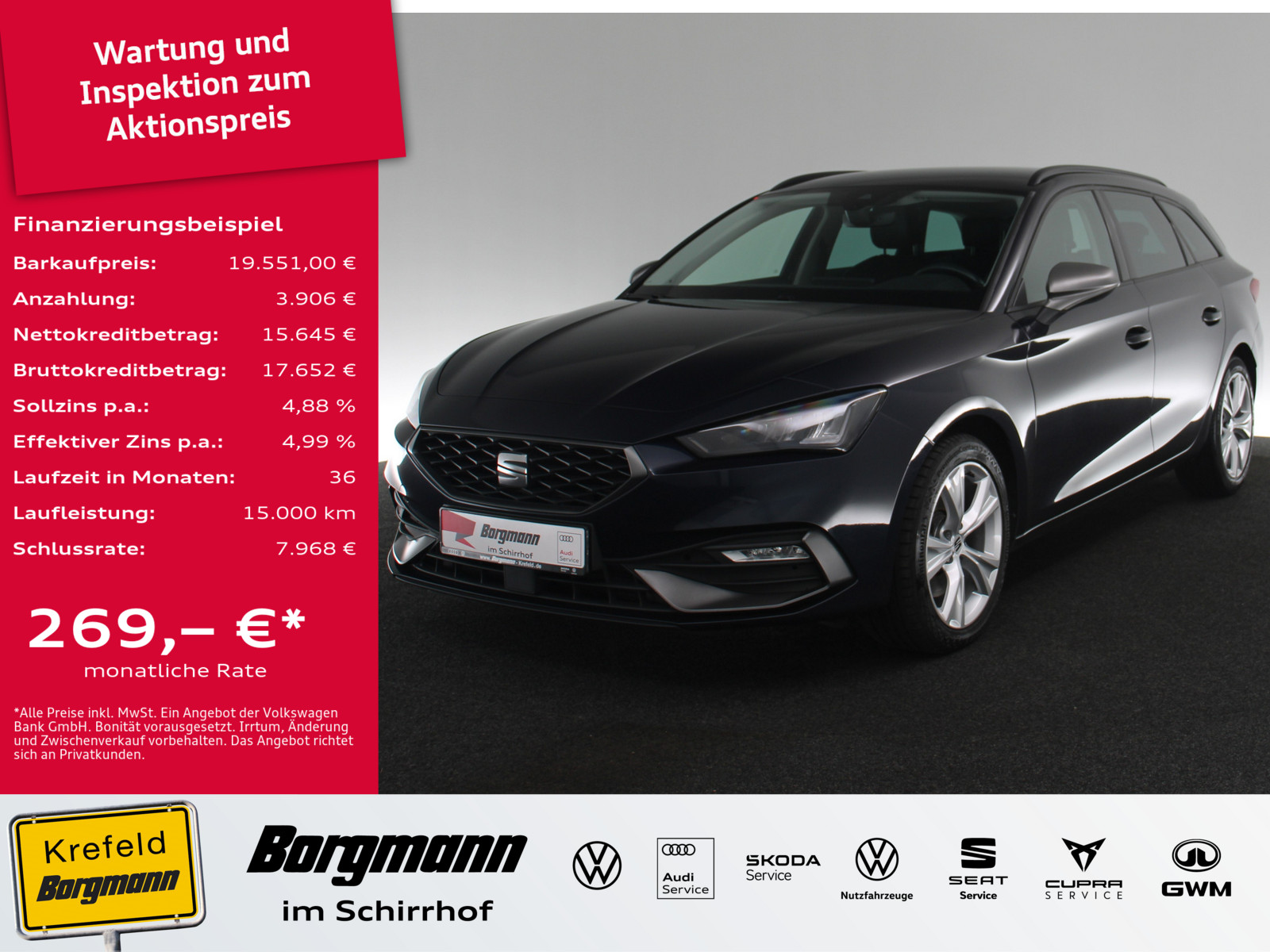 SEAT Leon Sportstourer 2.0 TDI FR