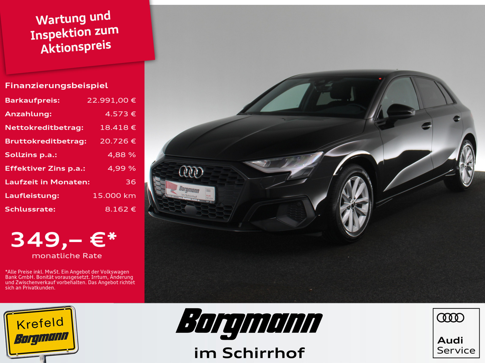 AUDI A3 Sportback 35 TFSI