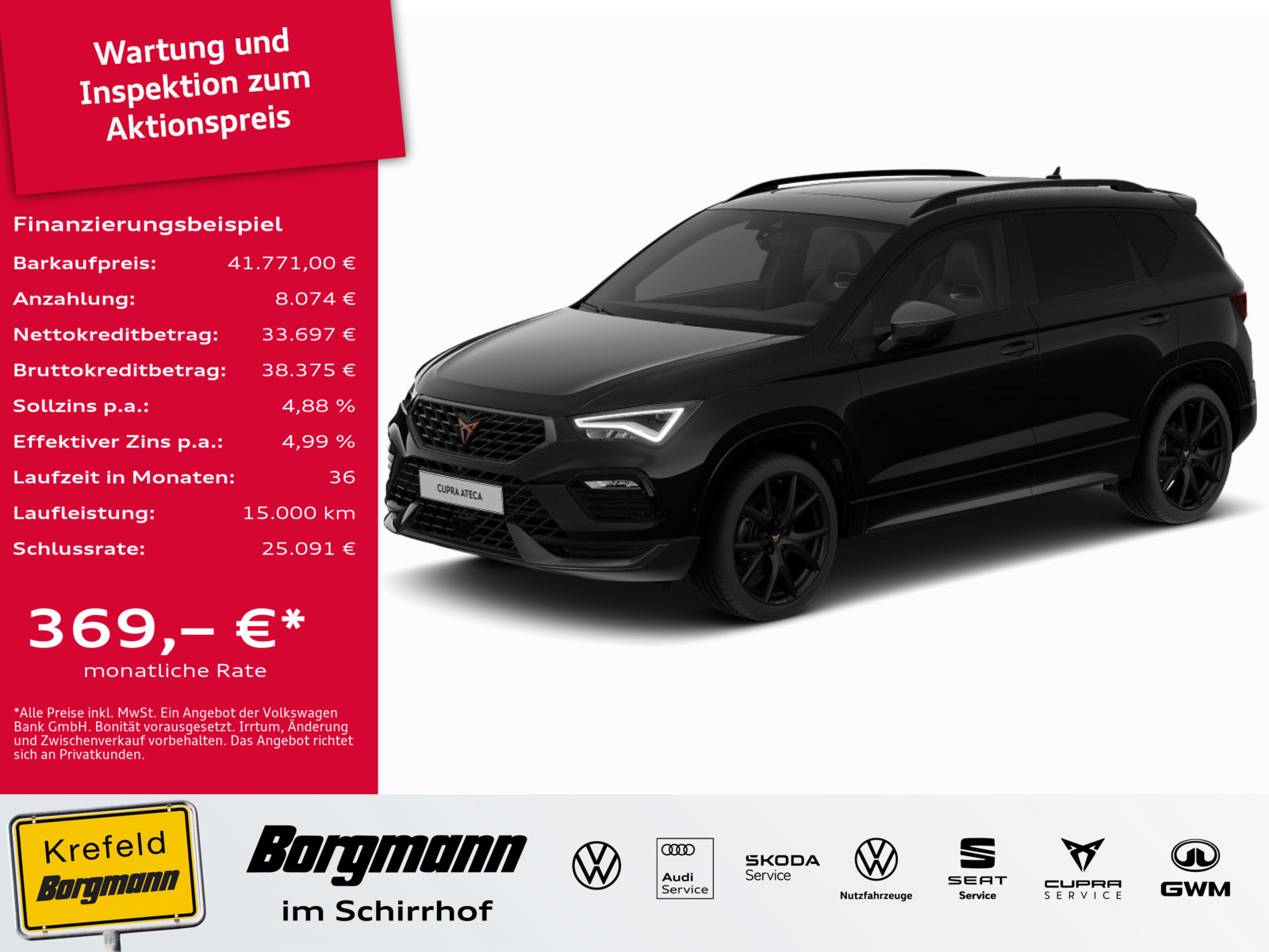 CUPRA Ateca 2.0 TSI 4Drive