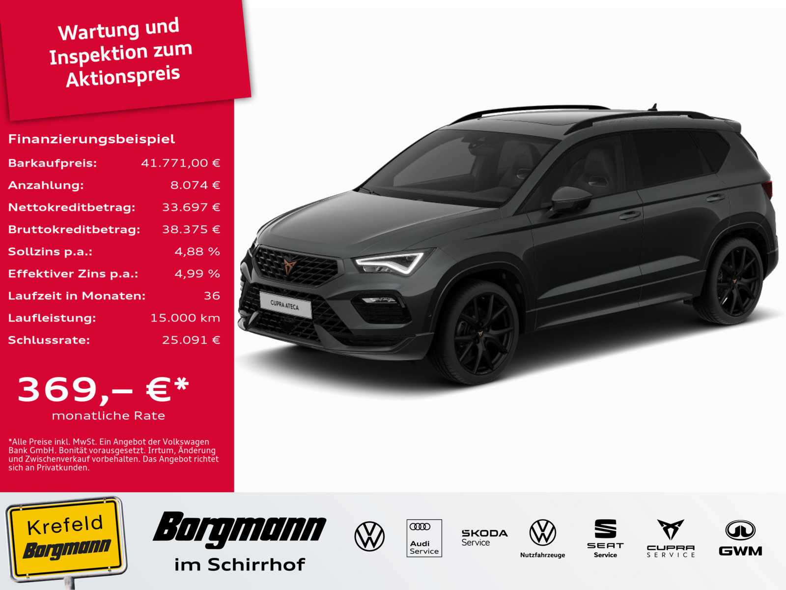 CUPRA Ateca 2.0 TSI 4Drive