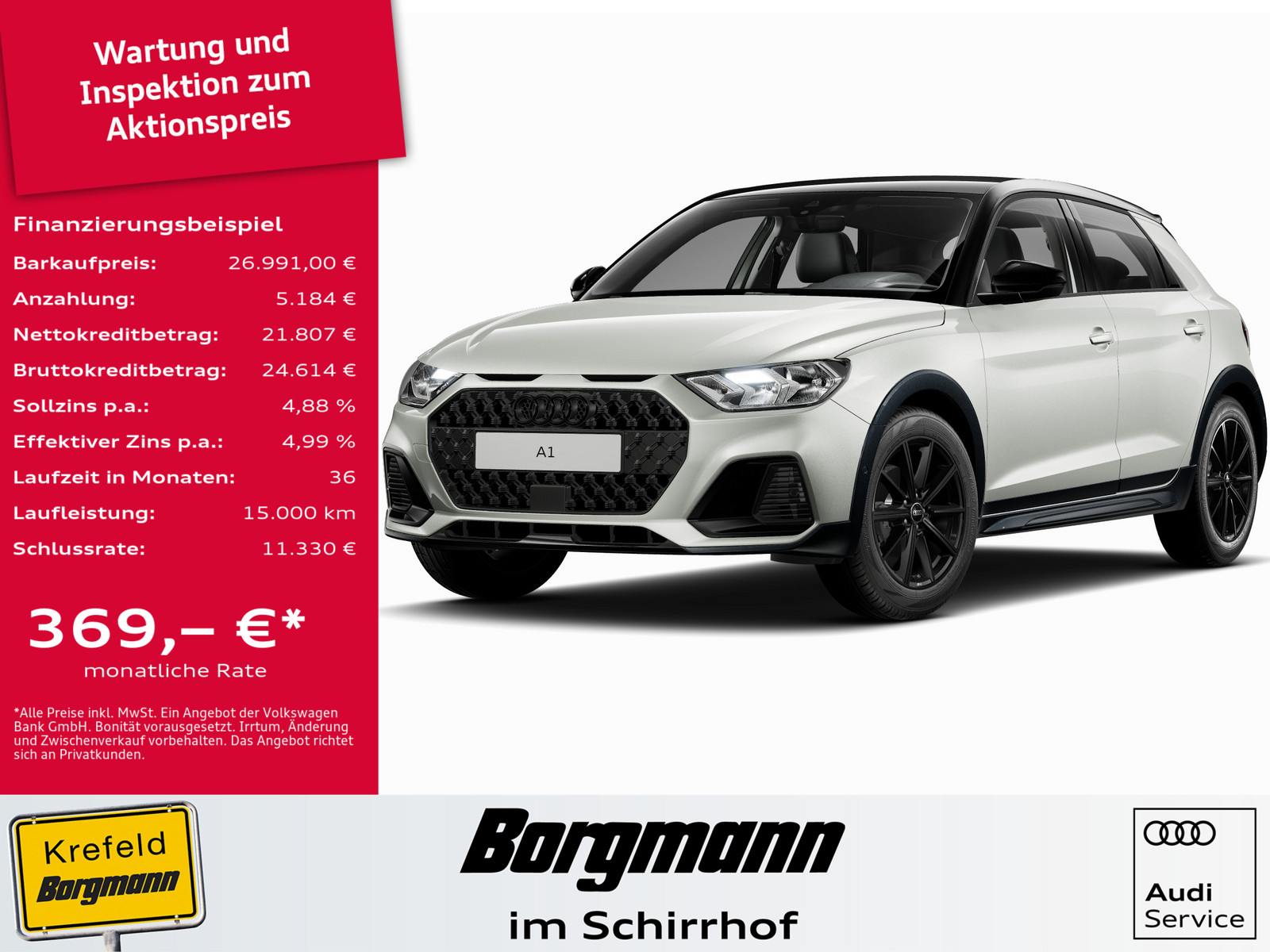 AUDI A1 allstreet 30 TFSI