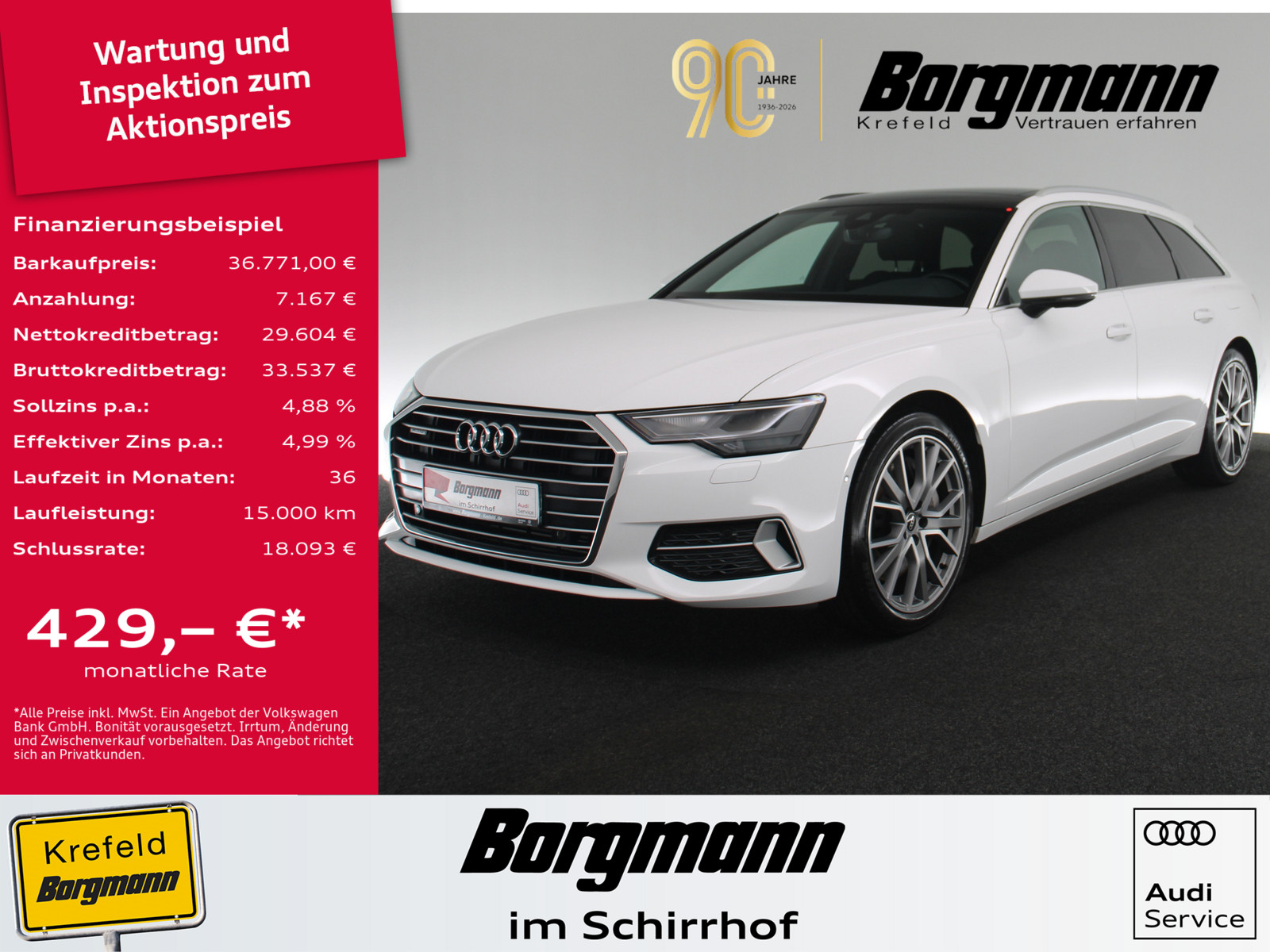 AUDI A6 Avant 50 TFSI e quattro sport