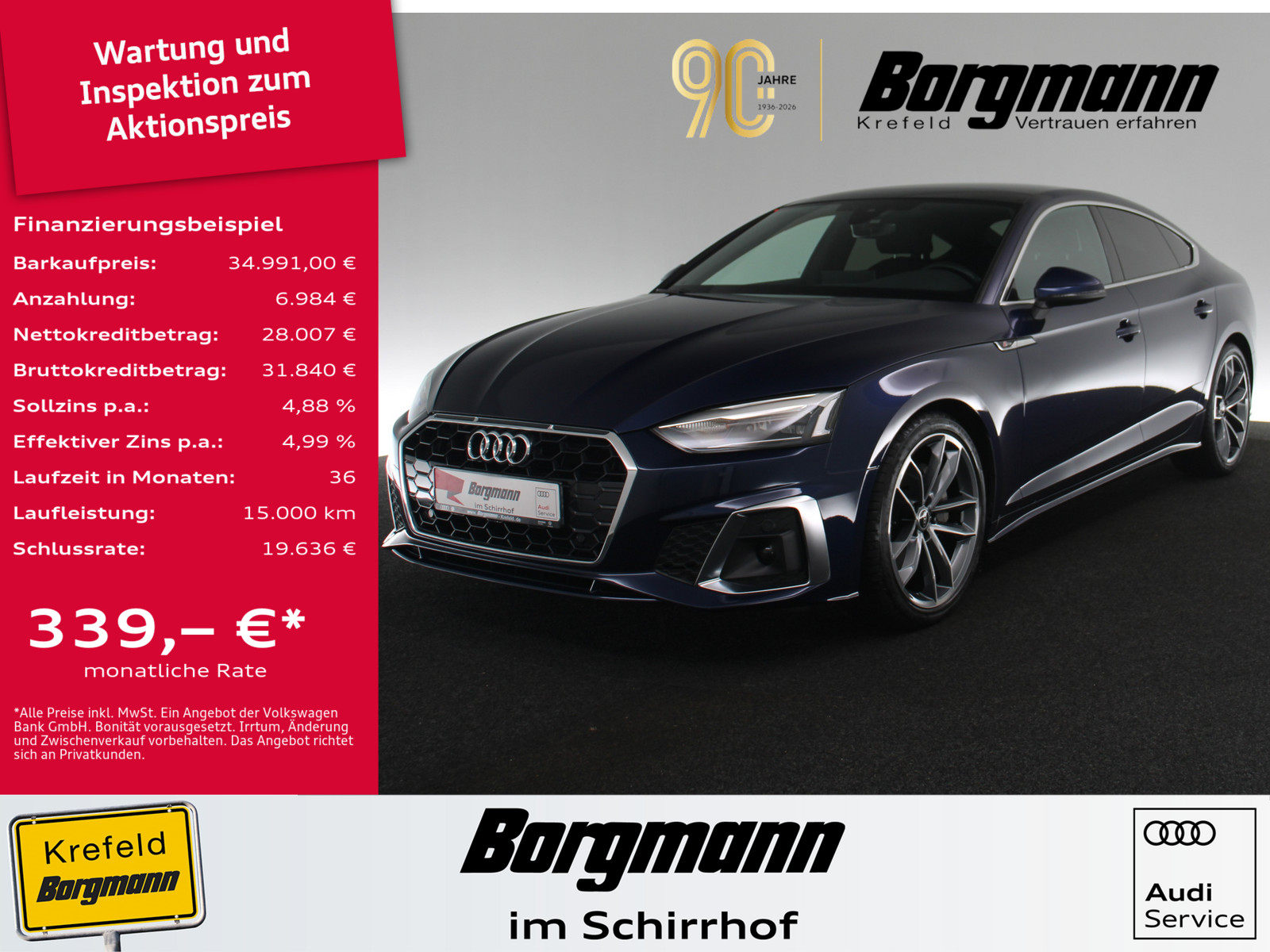 AUDI A5 Sportback 40 TDI S line