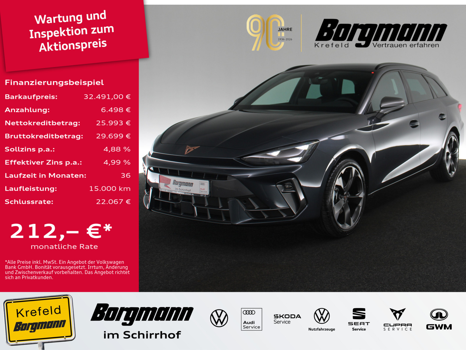 CUPRA Leon Sportstourer 1.5 eTSI