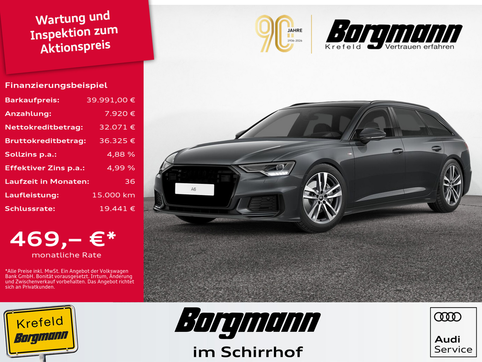 AUDI A6 Avant 45 TDI quattro S-Line