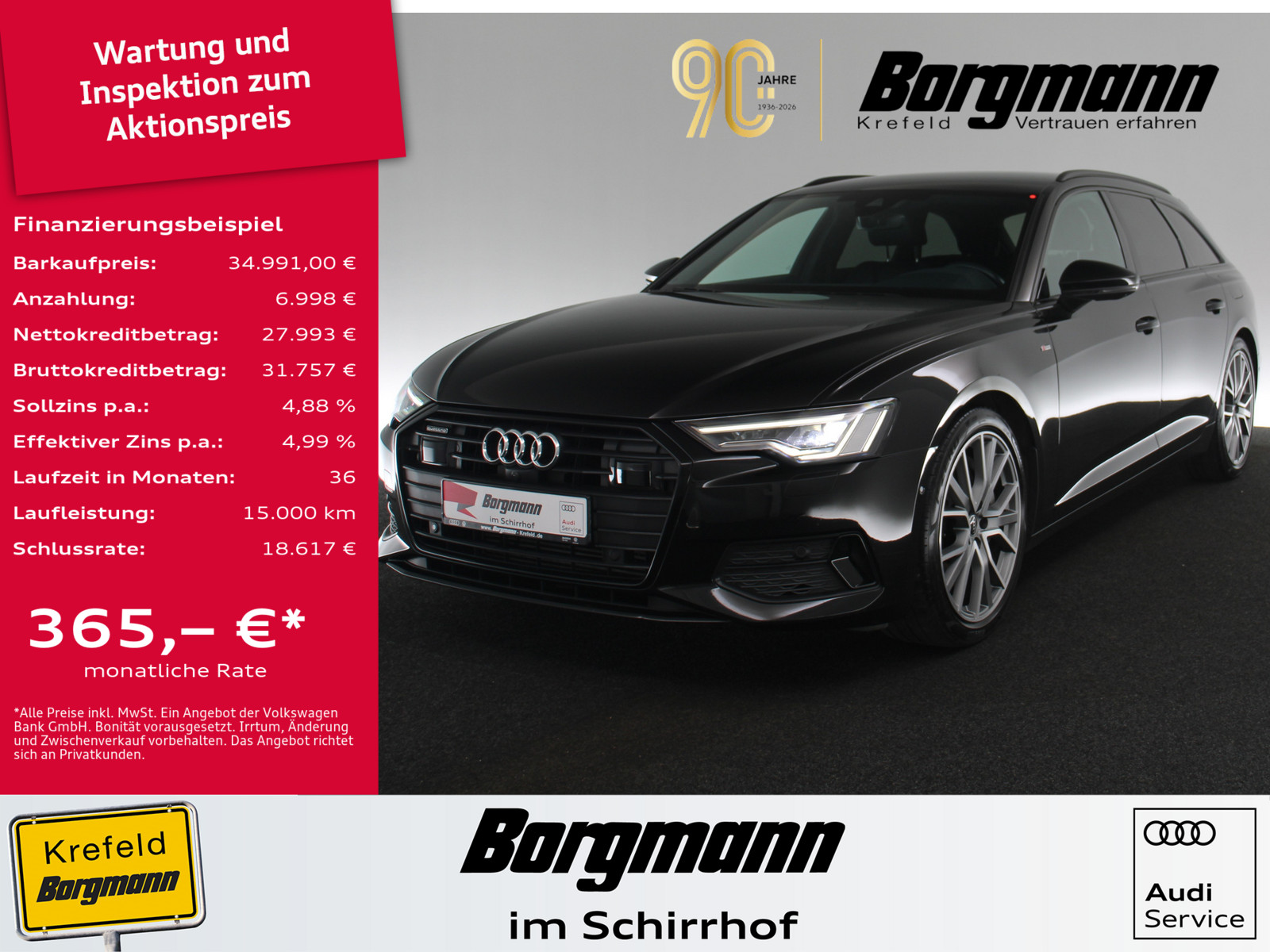 AUDI A6 Avant 50 TFSI e quattro S-line