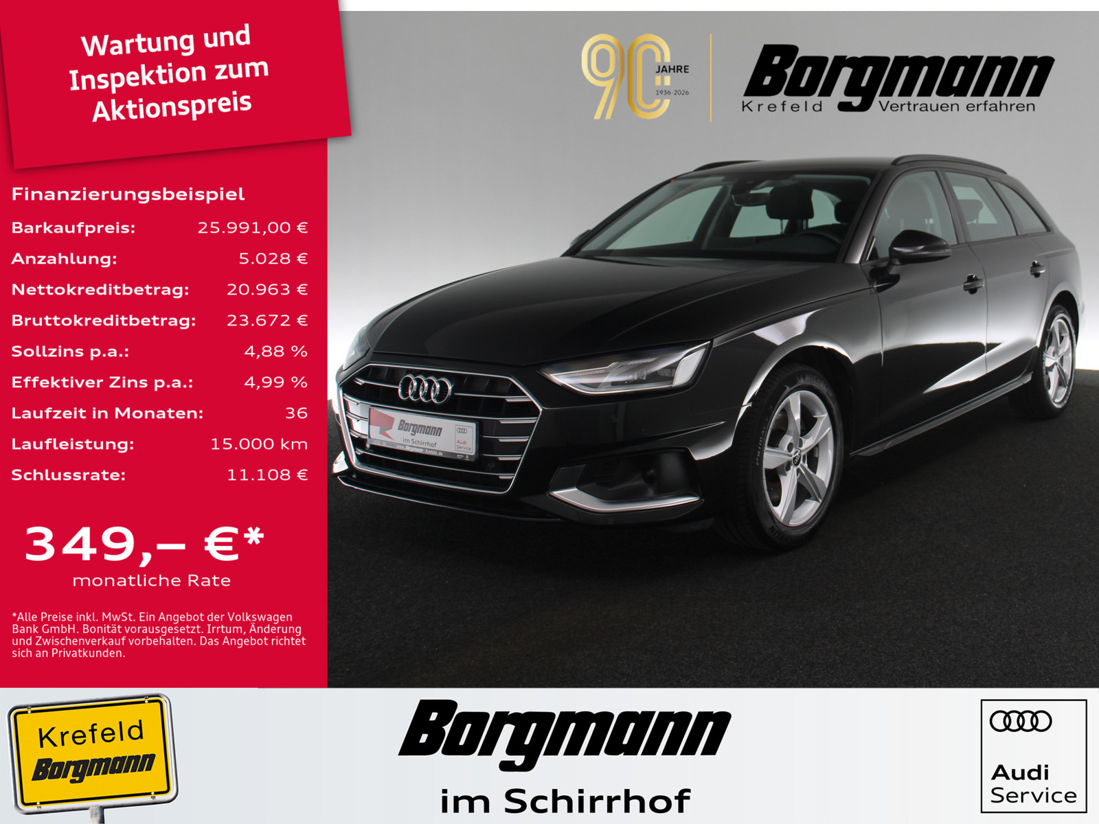 AUDI A4 Avant 35 TDI advanced