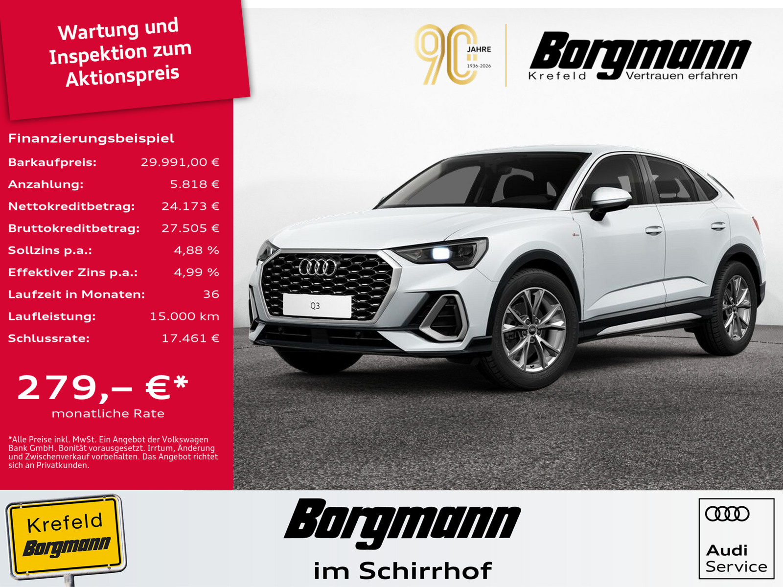 AUDI Q3 Sportback 35 TDI S line