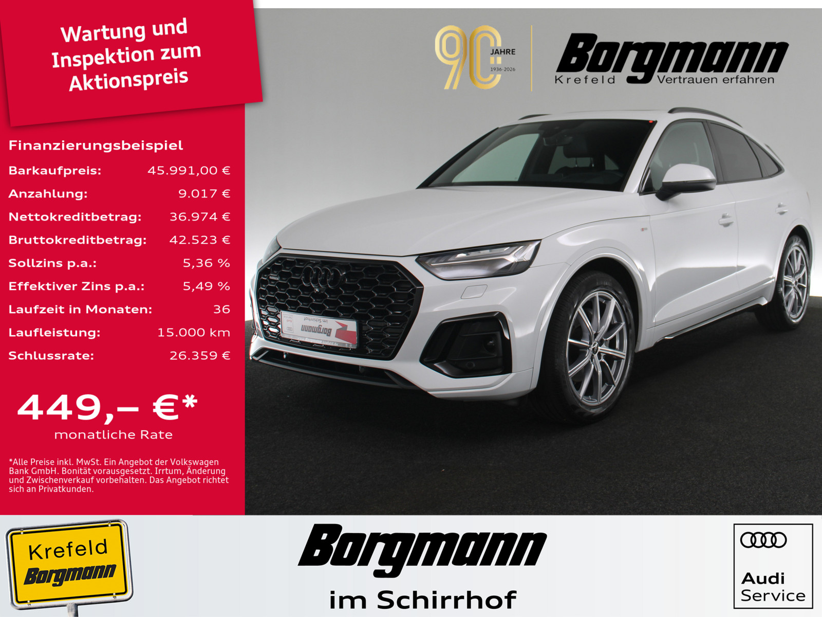 AUDI Q5 Sportback 40 TDI quattro S line