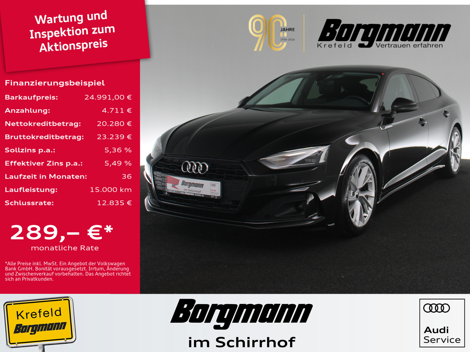 AUDI A5 Sportback 35 TDI advanced