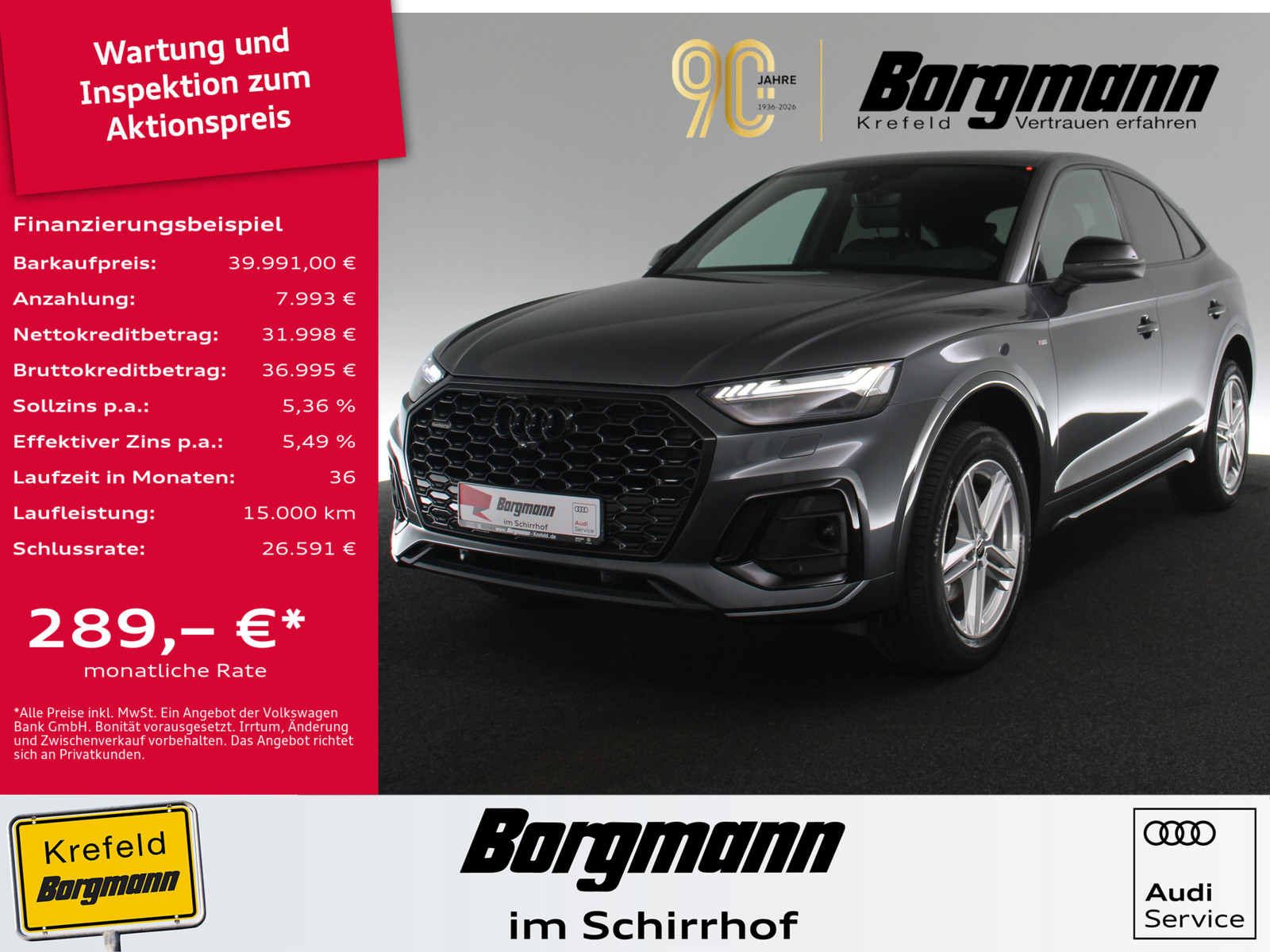 AUDI Q5 Sportback 40 TDI quattro S line