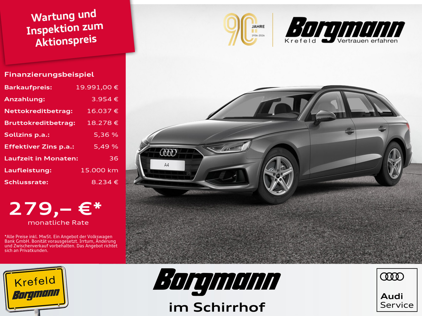 AUDI A4 Avant 35 TDI basis