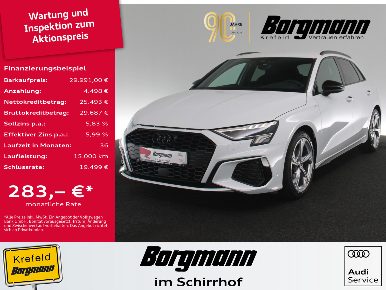 AUDI A3 Sportback 35 TFSI S line