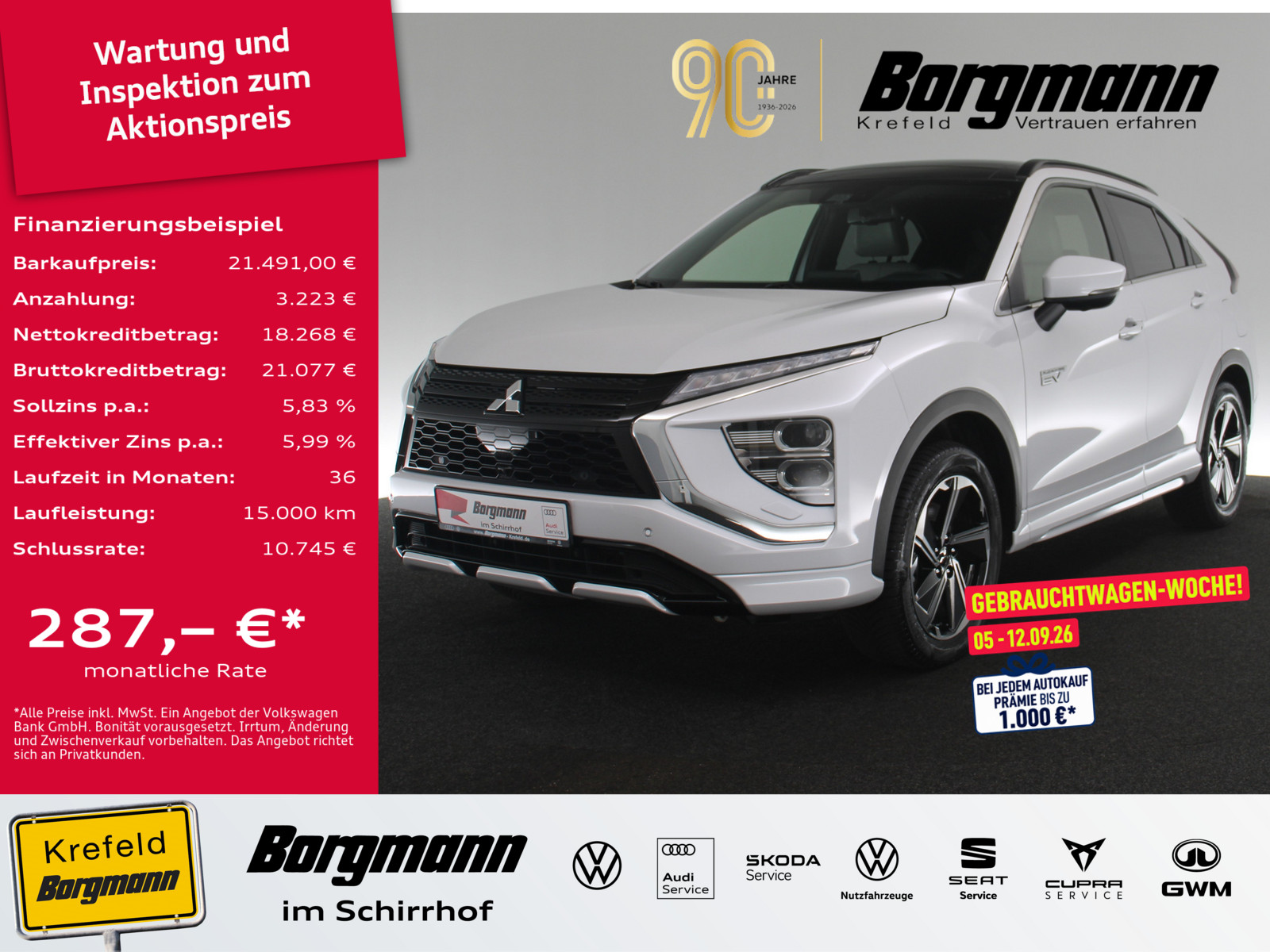 MITSUBISHI Eclipse Cross 2.4 Top Hybrid 4WD