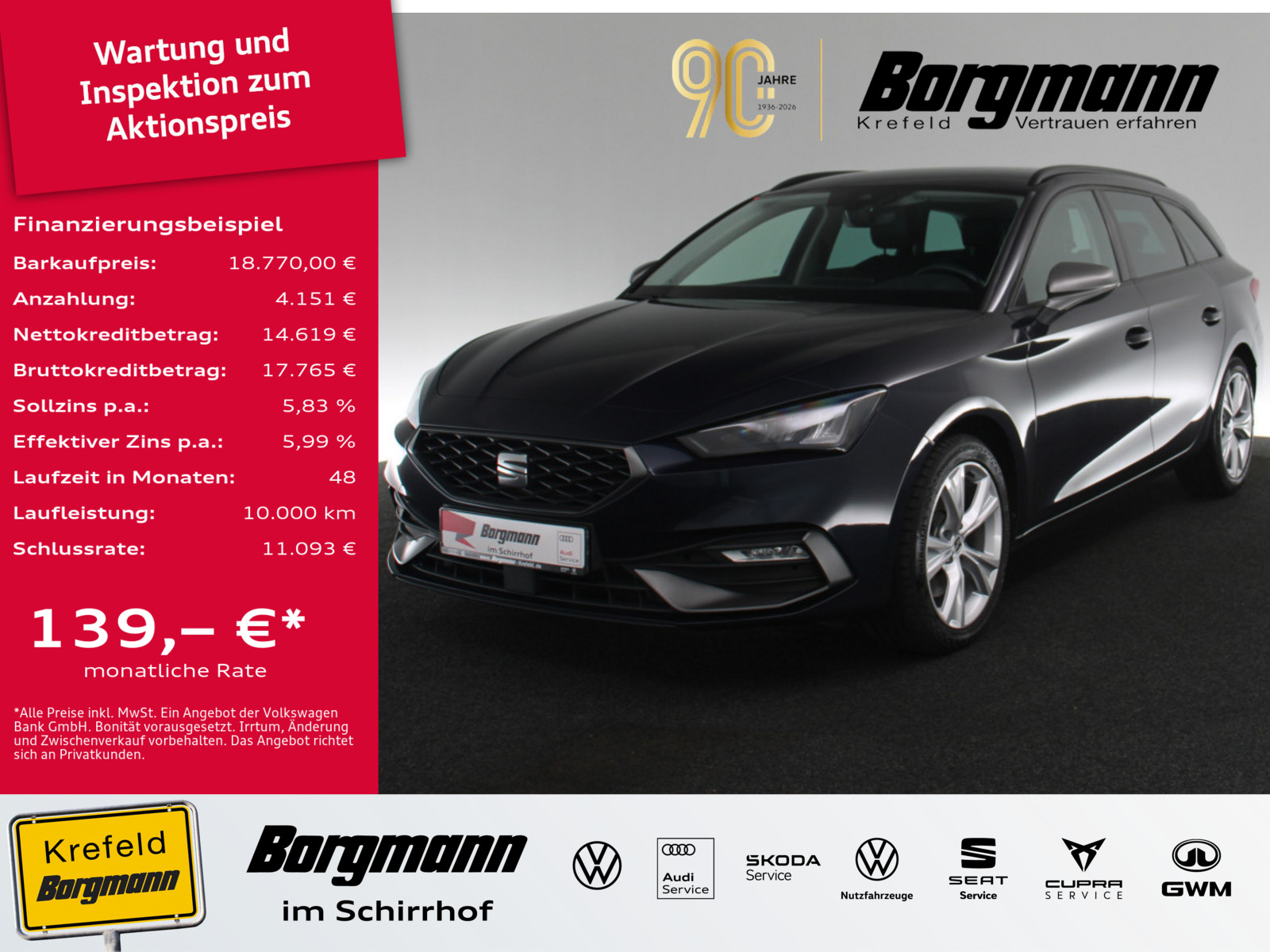 SEAT Leon Sportstourer 2.0 TDI FR