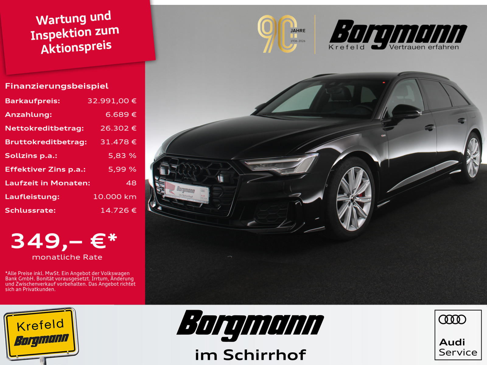 AUDI A6 Avant 55 TFSI e quattro S line