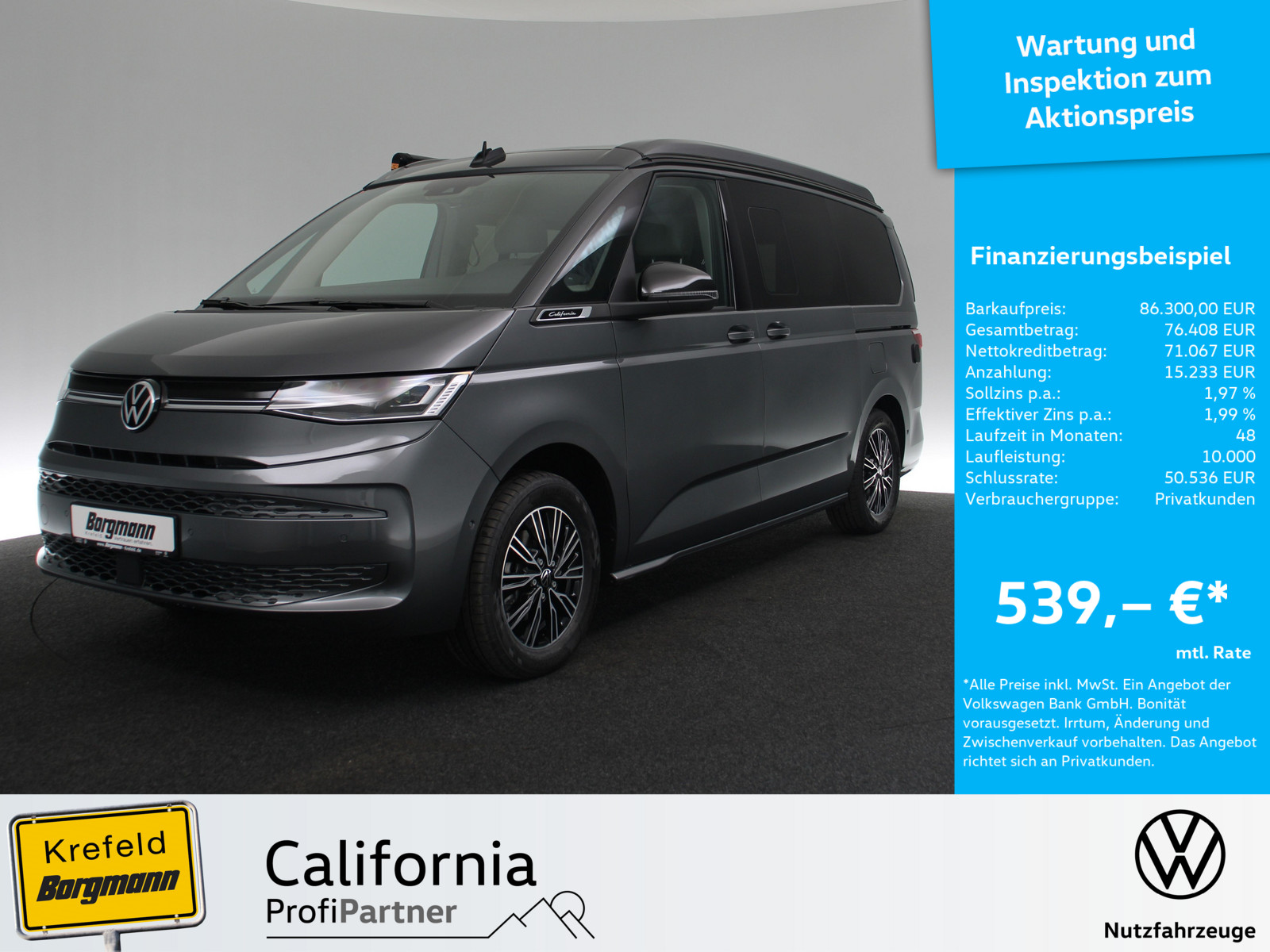 VW T7 California 2.0 TDI Ocean AHK MATRIX-LED ACC S