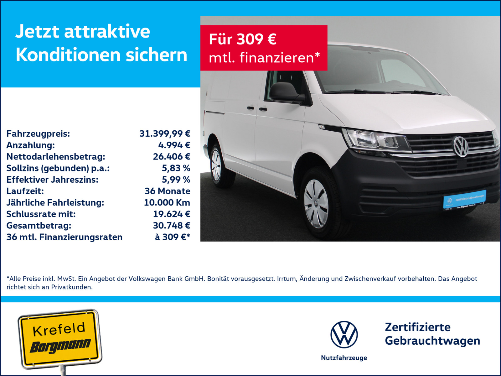 VW T6.1 Kasten 2.0 TDI