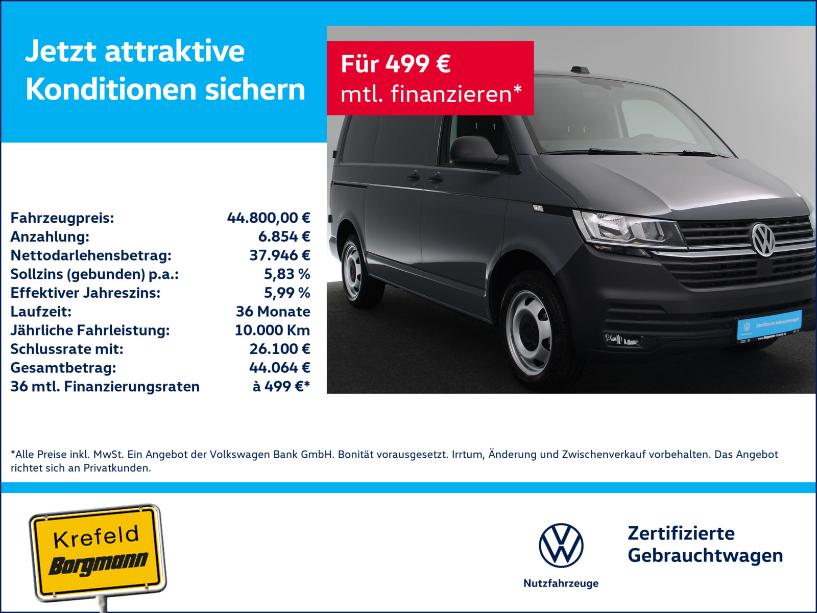 VW T6.1 Kasten 2.0 TDI