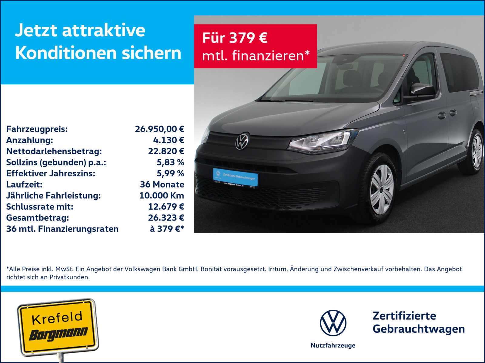 VW Caddy 2.0 TDI