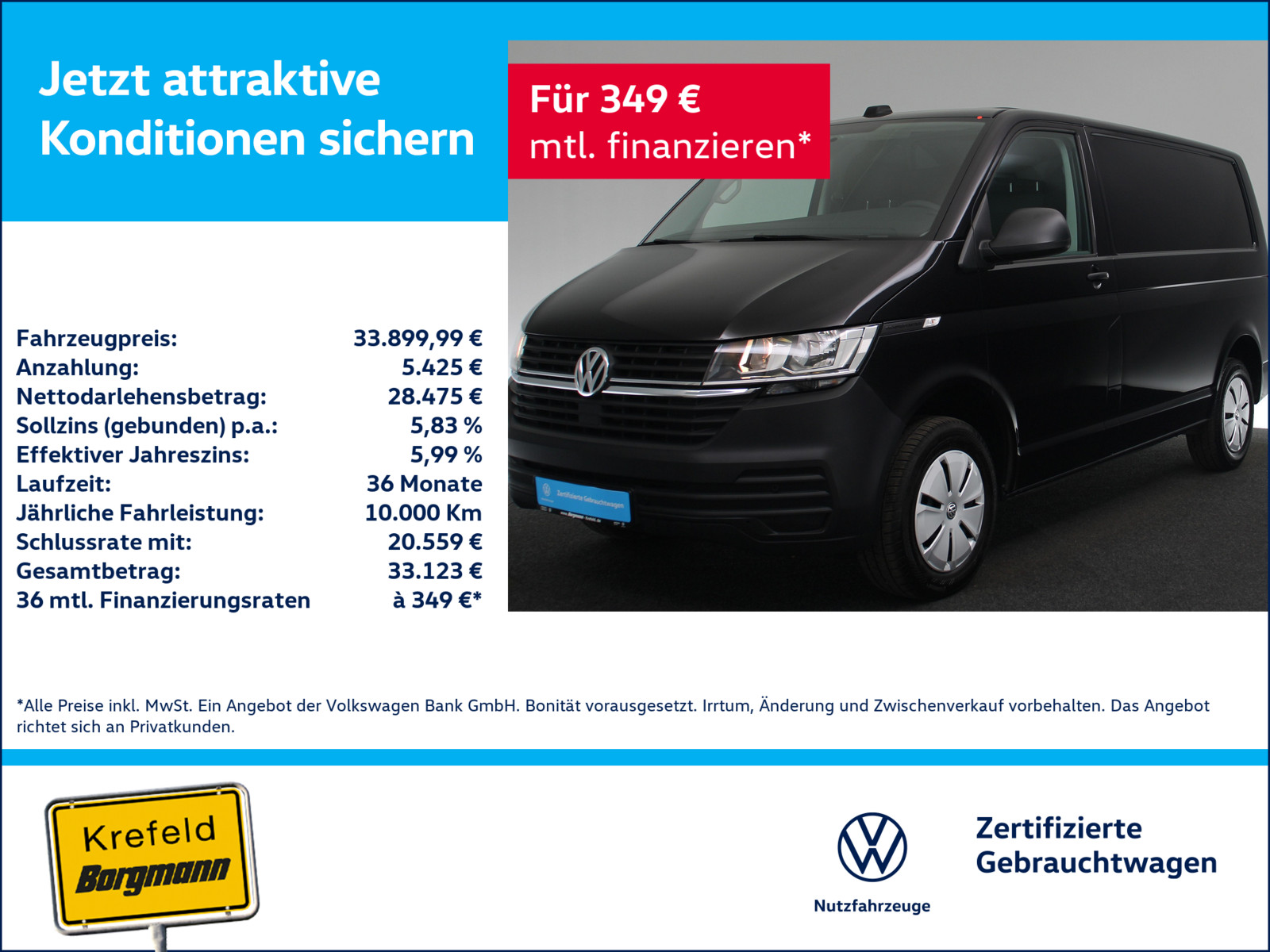 VW T6.1 Kasten 2.0 TDI