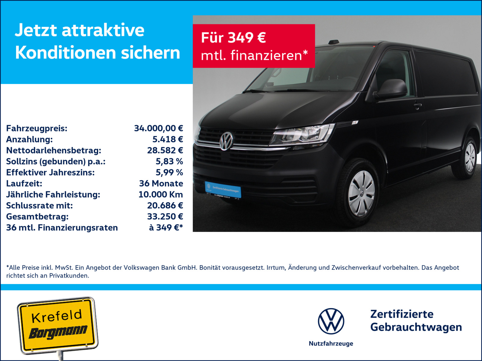 VW T6.1 Kasten 2.0 TDI