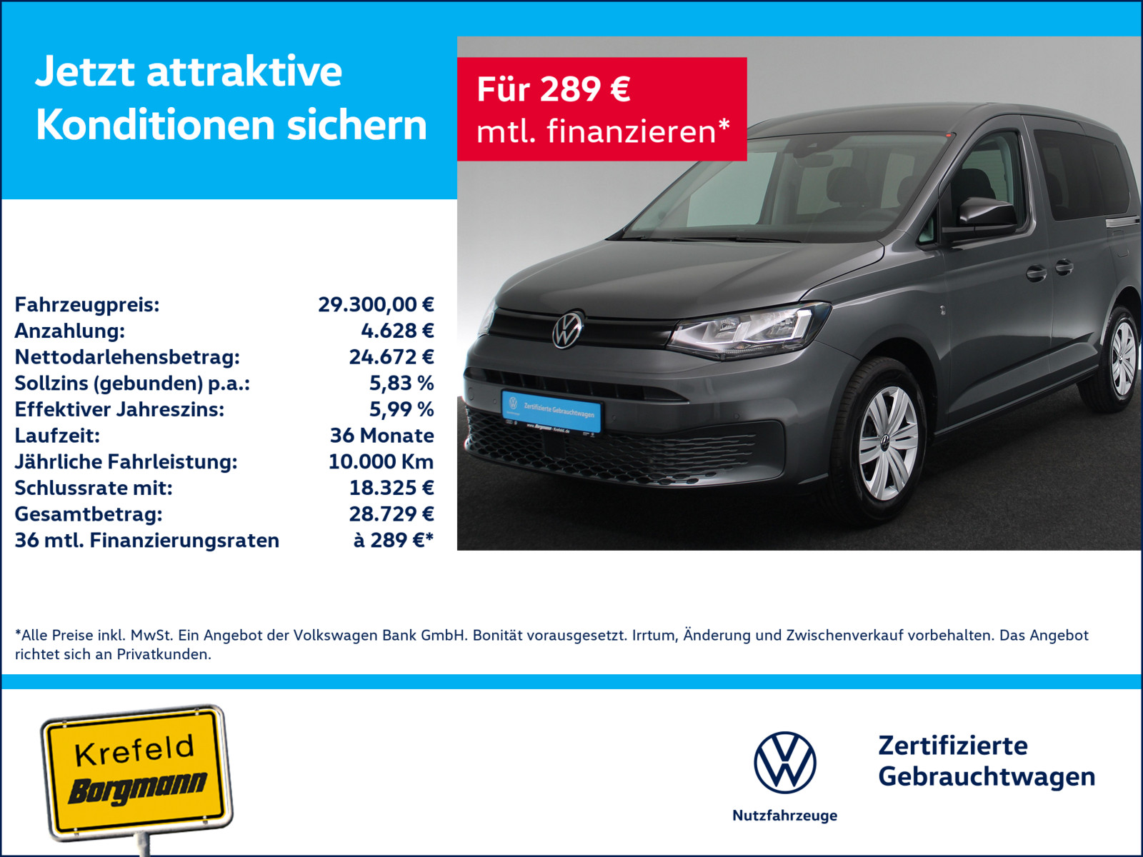 VW Caddy 1.5 TSI