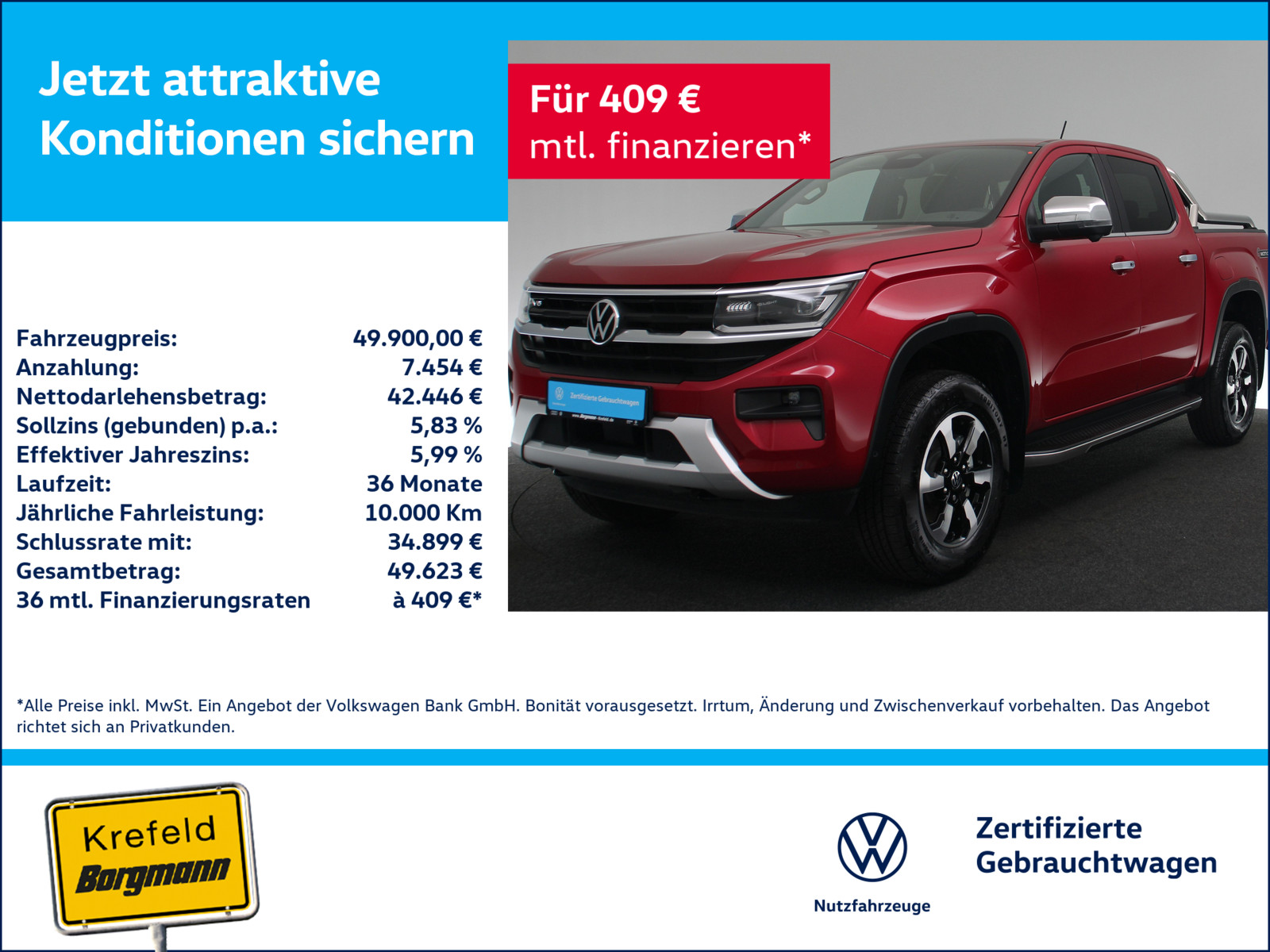 VW Amarok 3.0 TDI Style 4Motion