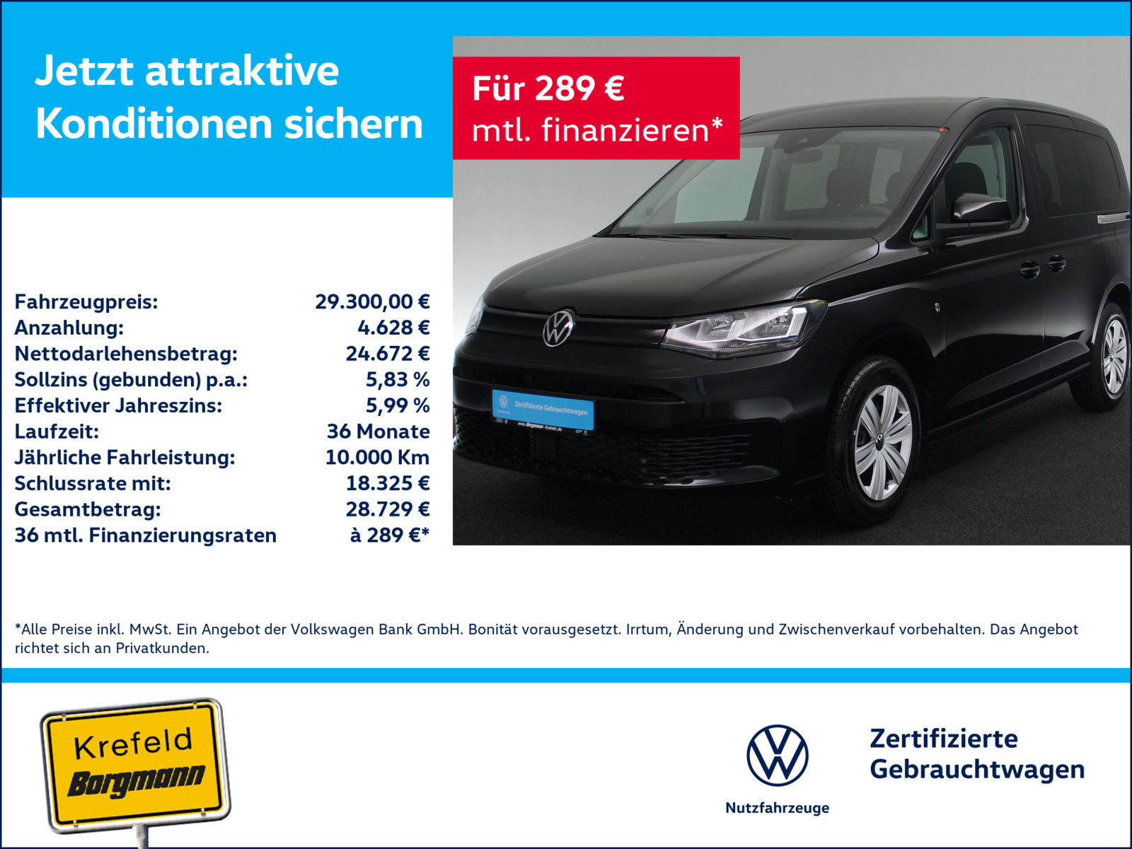 VW Caddy 1.5 TSI