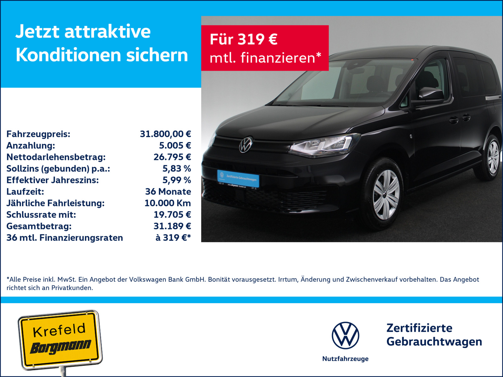 VW Caddy 1.5 TSI