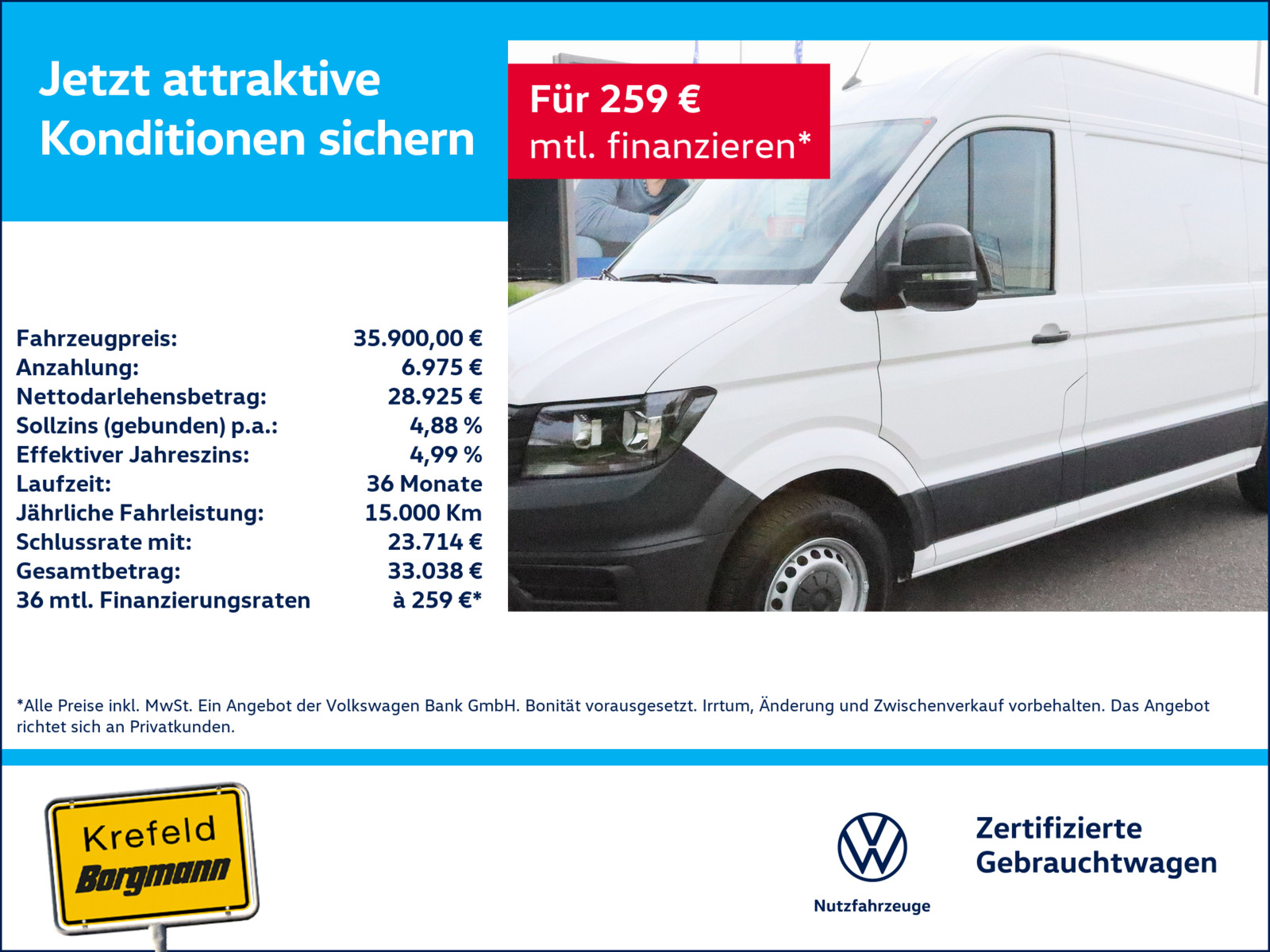 VW Crafter 35 2.0 TDI L2H2