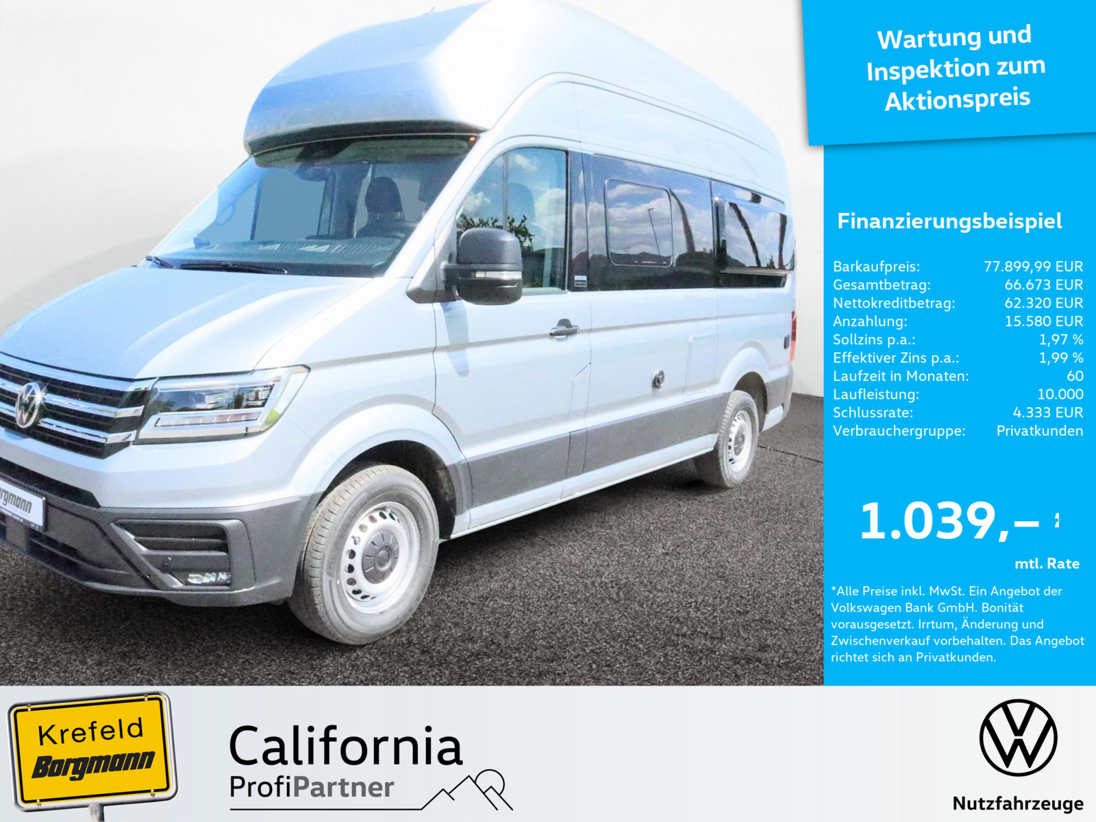 VW Crafter 2.0 TDI Grand California 600 FWD EURO VI