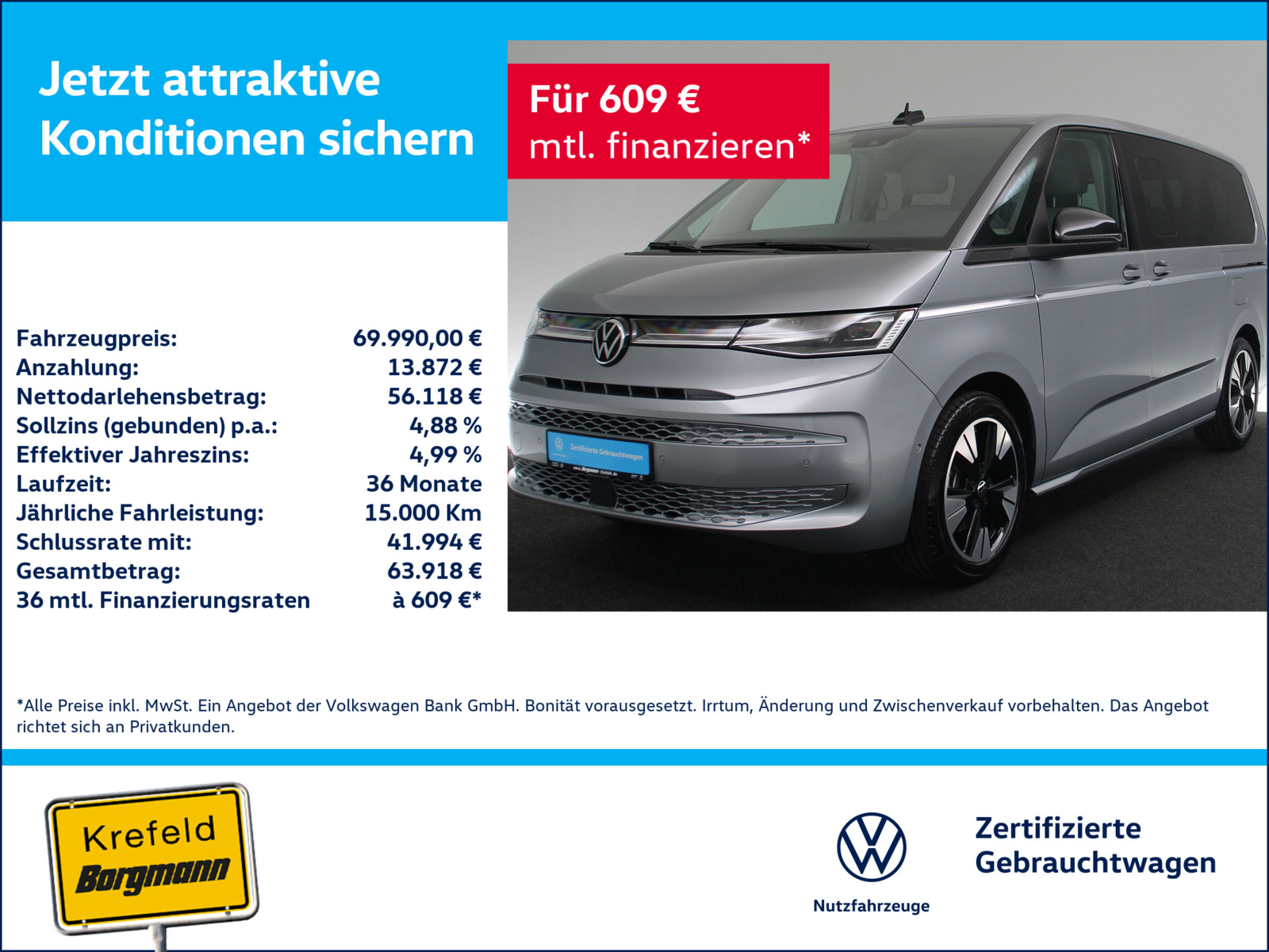 VW T7 Multivan 2.0 TDI Style lang AHK MATRIX-LED PA