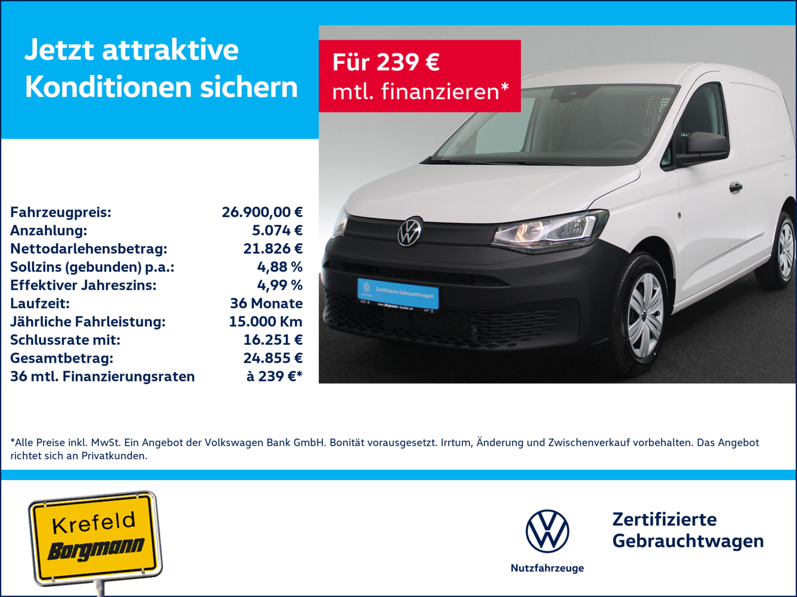 VW Caddy 2.0 TDI Cargo