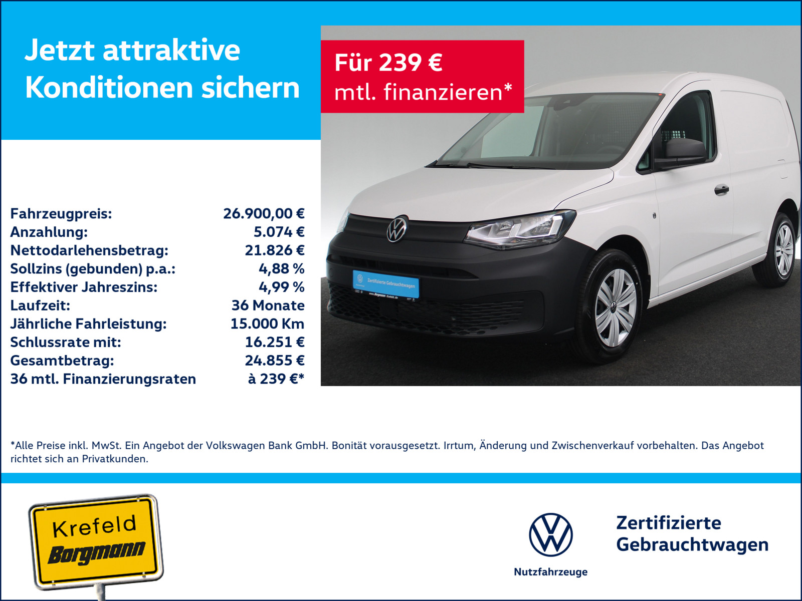 VW Caddy 2.0 TDI Cargo