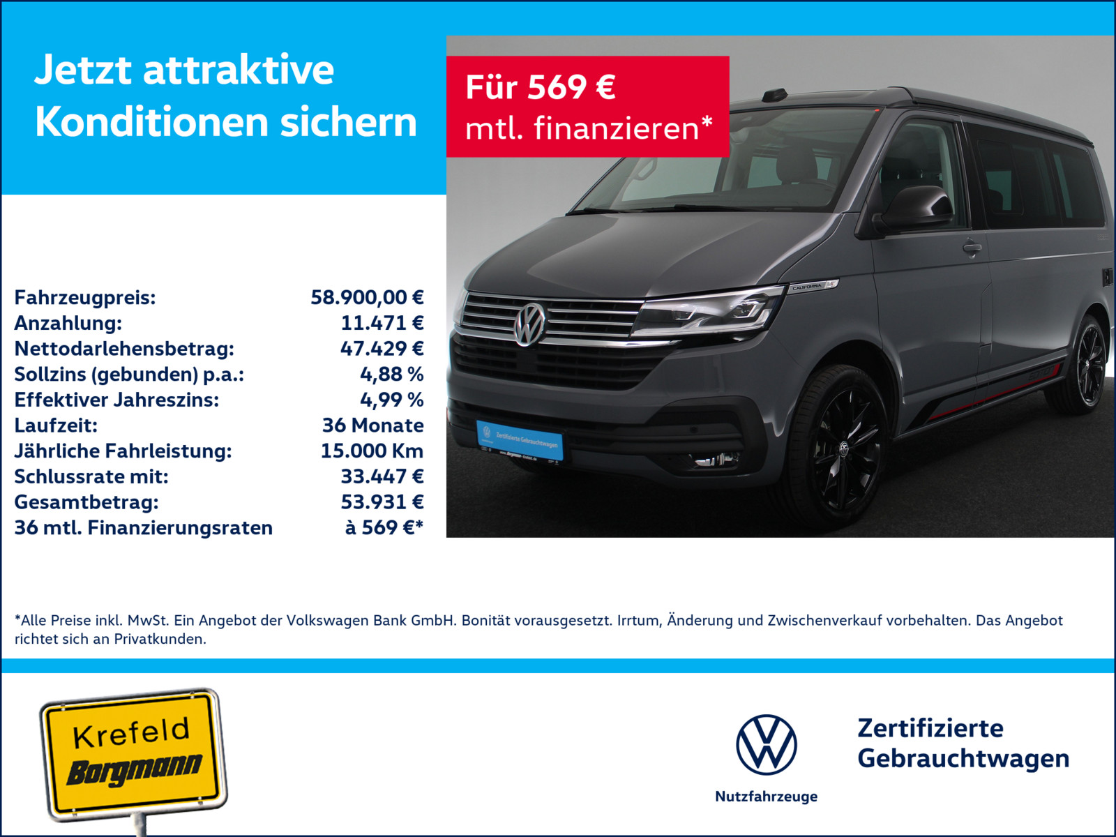 VW T6.1 California 2.0 TDI Ocean Edition
