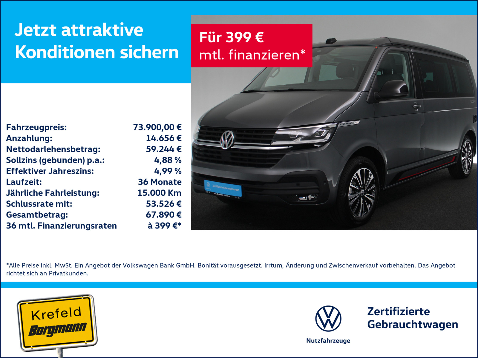 VW T6.1 California 2.0 TDI Ocean Edition
