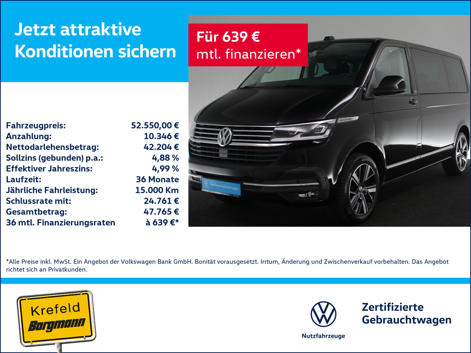 VW T6.1 Transporter Multivan 2.0 TDI Multivan Generation Six FWD