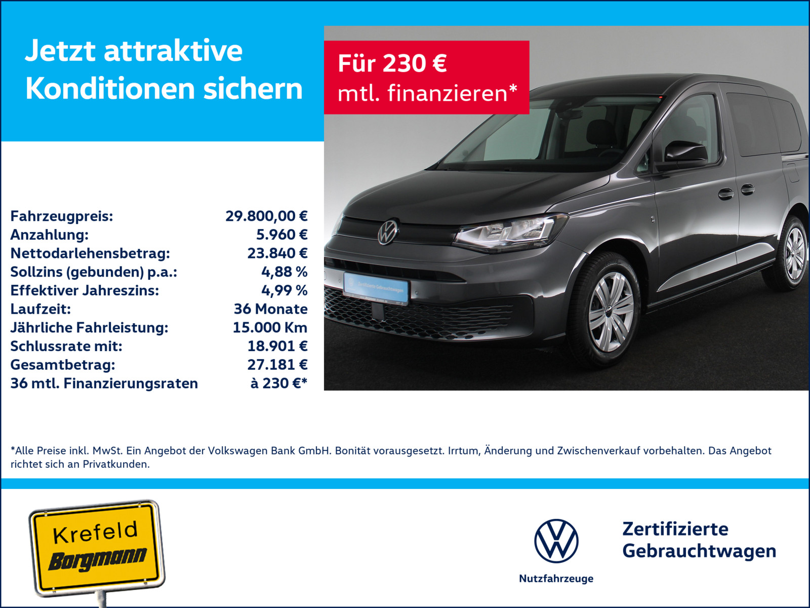 VW Caddy 1.5 TSI