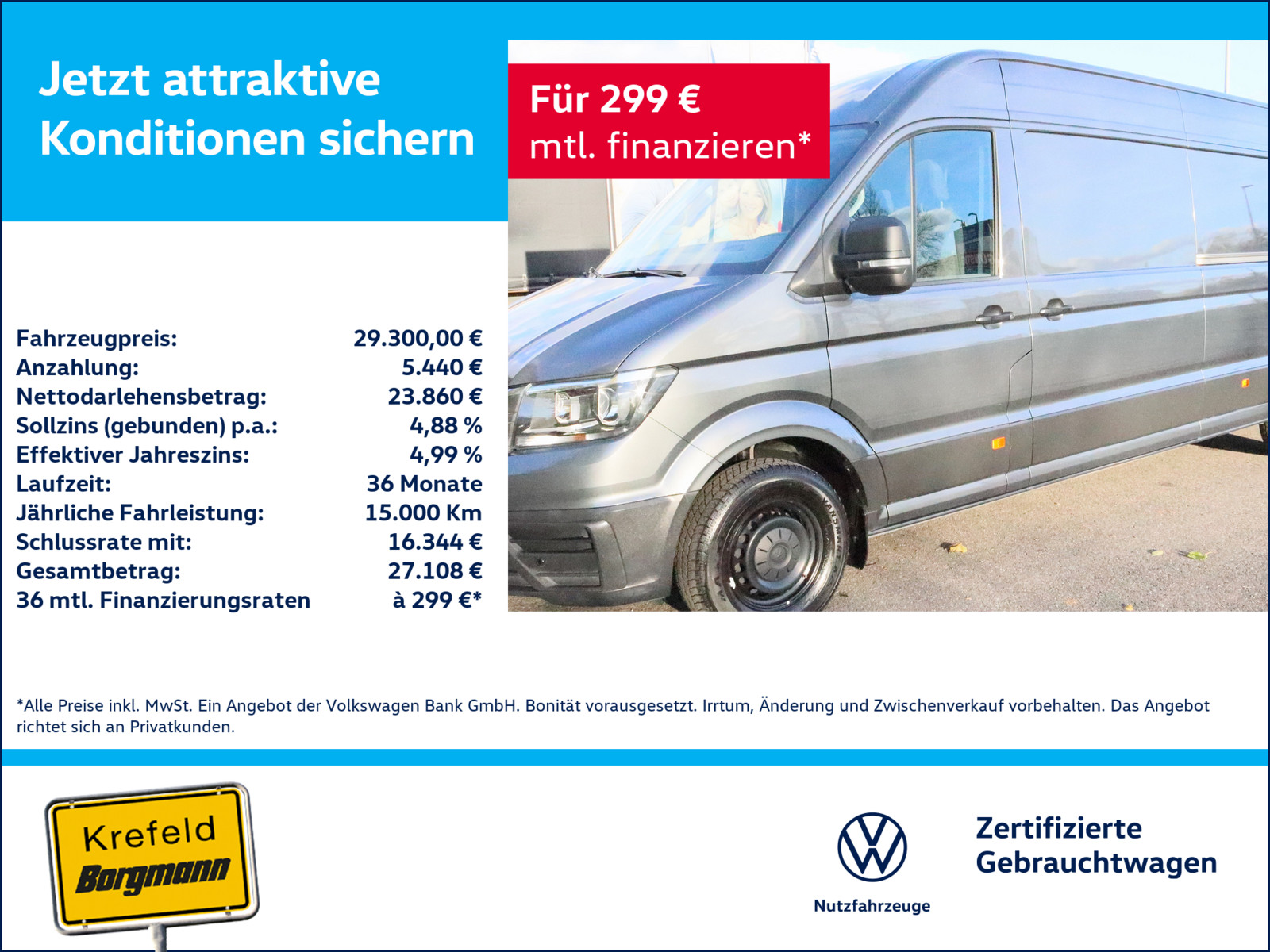 VW Crafter 35 2.0 TDI L3H2 EcoProfi FWD