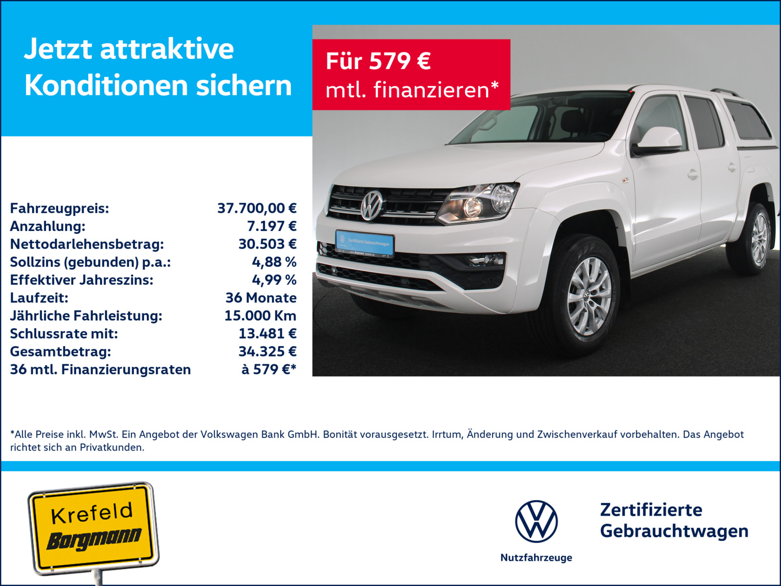 VW Amarok 4Motion 3.0 TDI Comfortline