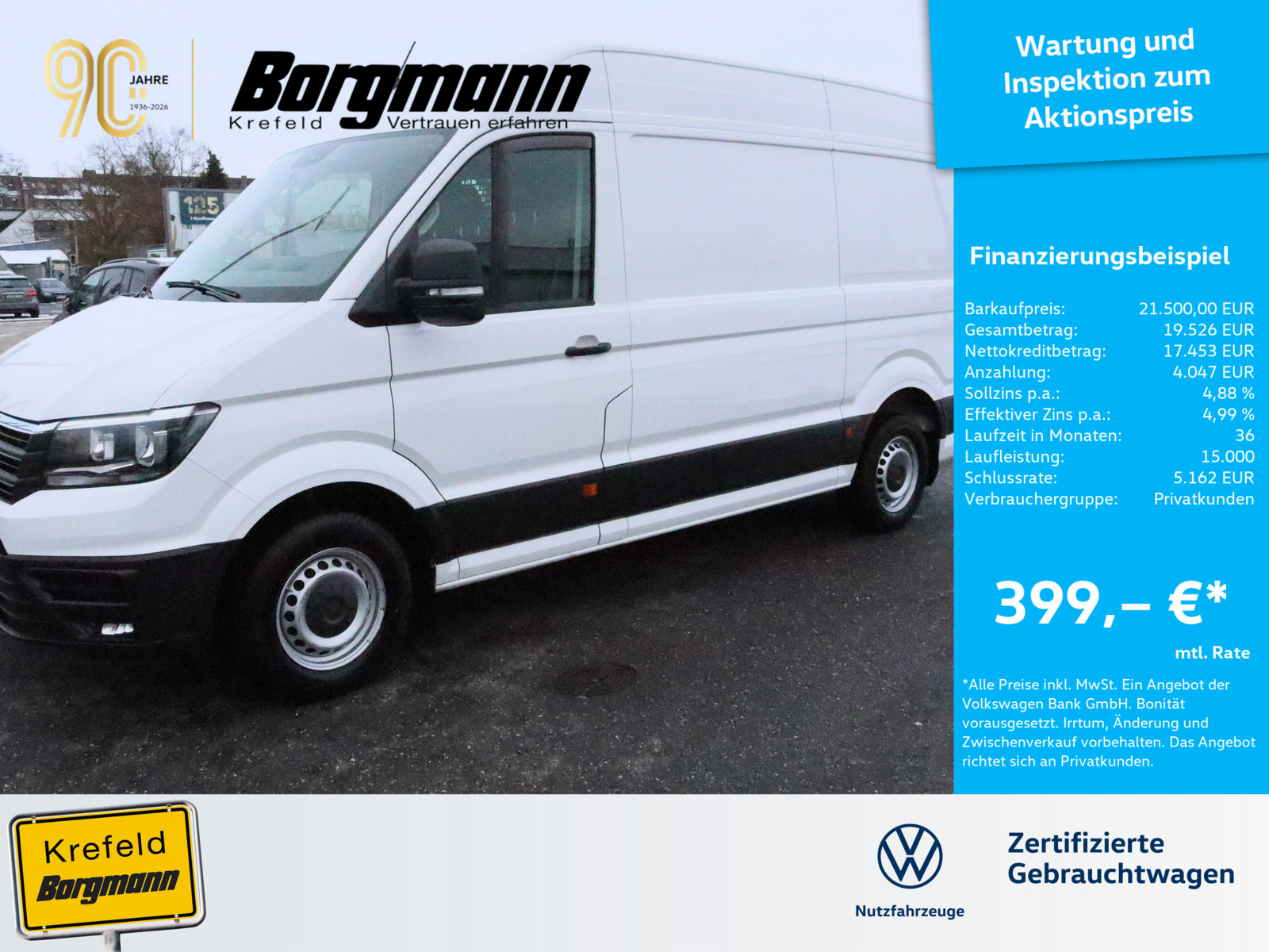 VW Crafter 35 2.0 TDI L2H2