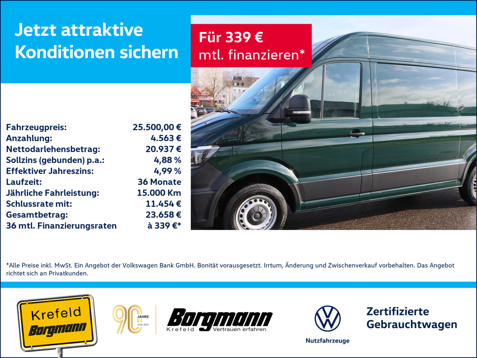VW Crafter 30 2.0 TDI L2H2 FWD