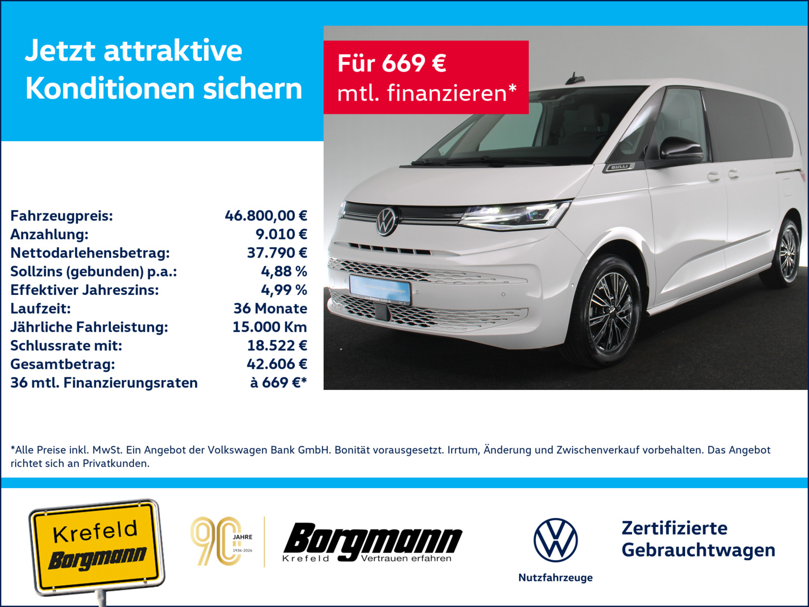 VW T7 Multivan 1.4 TSI eHybrid Life