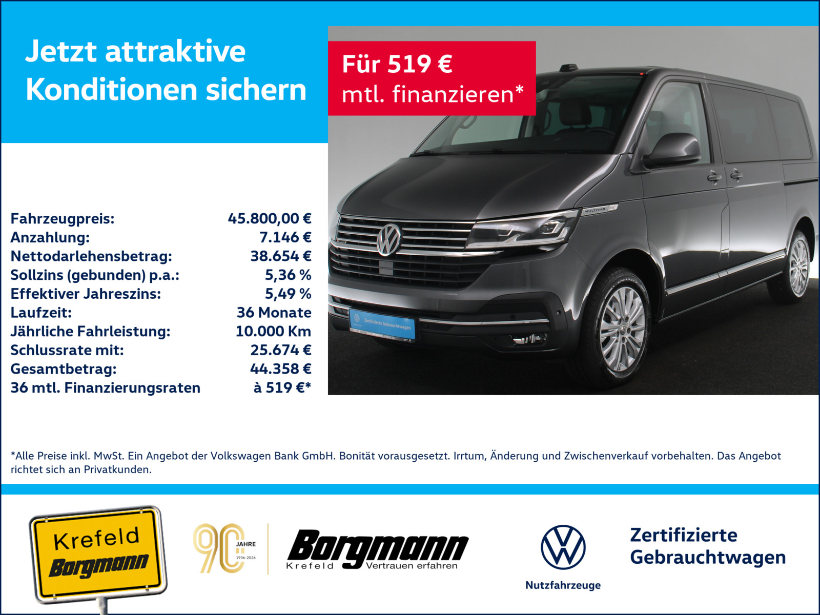 VW T6.1 Transporter Multivan 2.0 TDI Multivan Generation Six 4MOTION